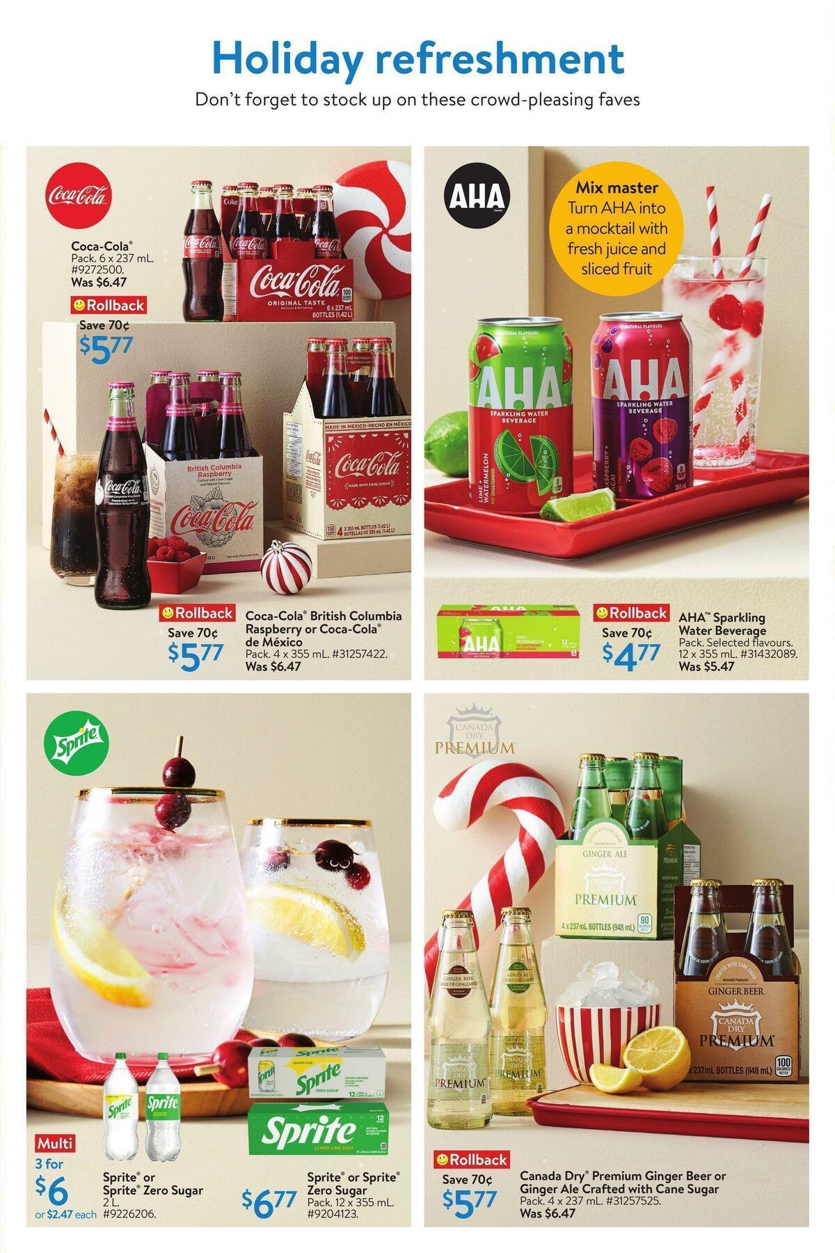 Walmart Holiday Hosting Flyer from December 1