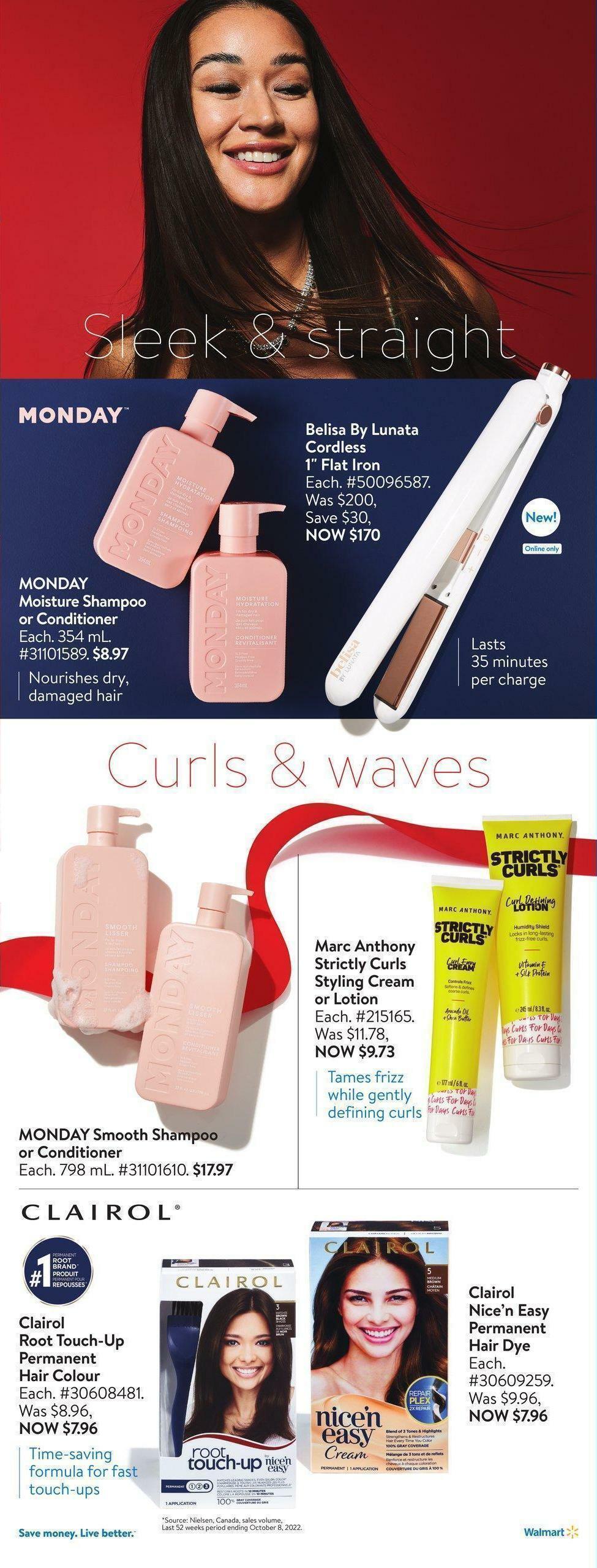 Walmart Holiday Glam Flyer from December 1