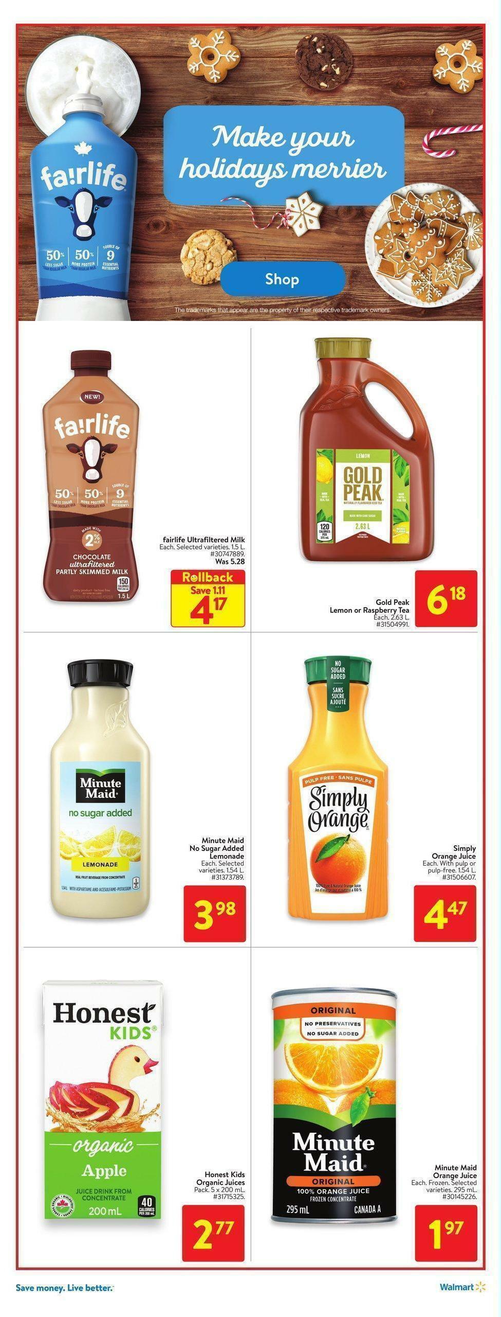 Walmart Flyer from December 8