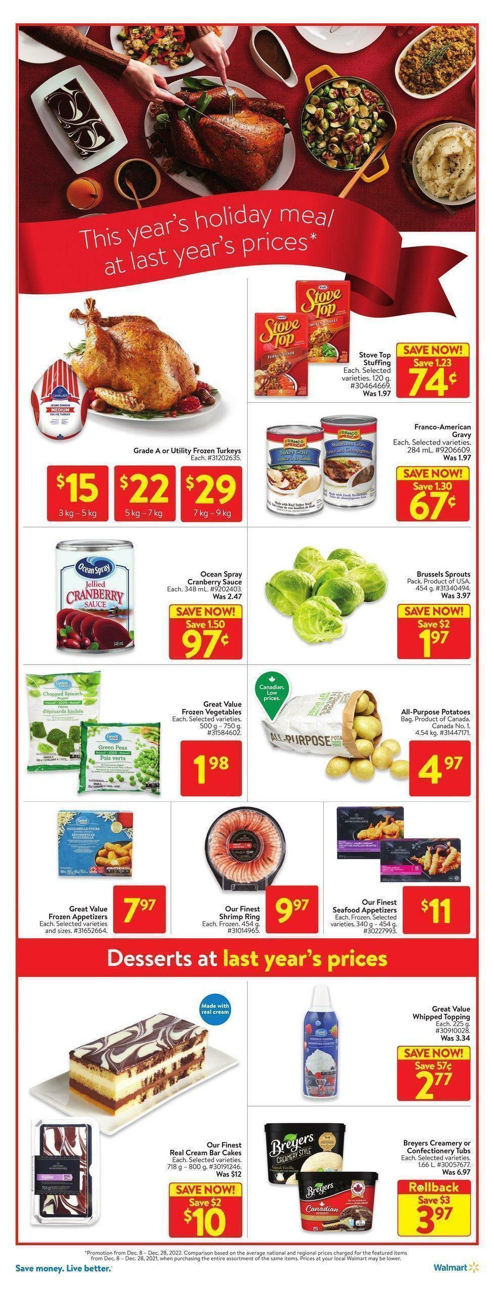Walmart Flyer from December 22