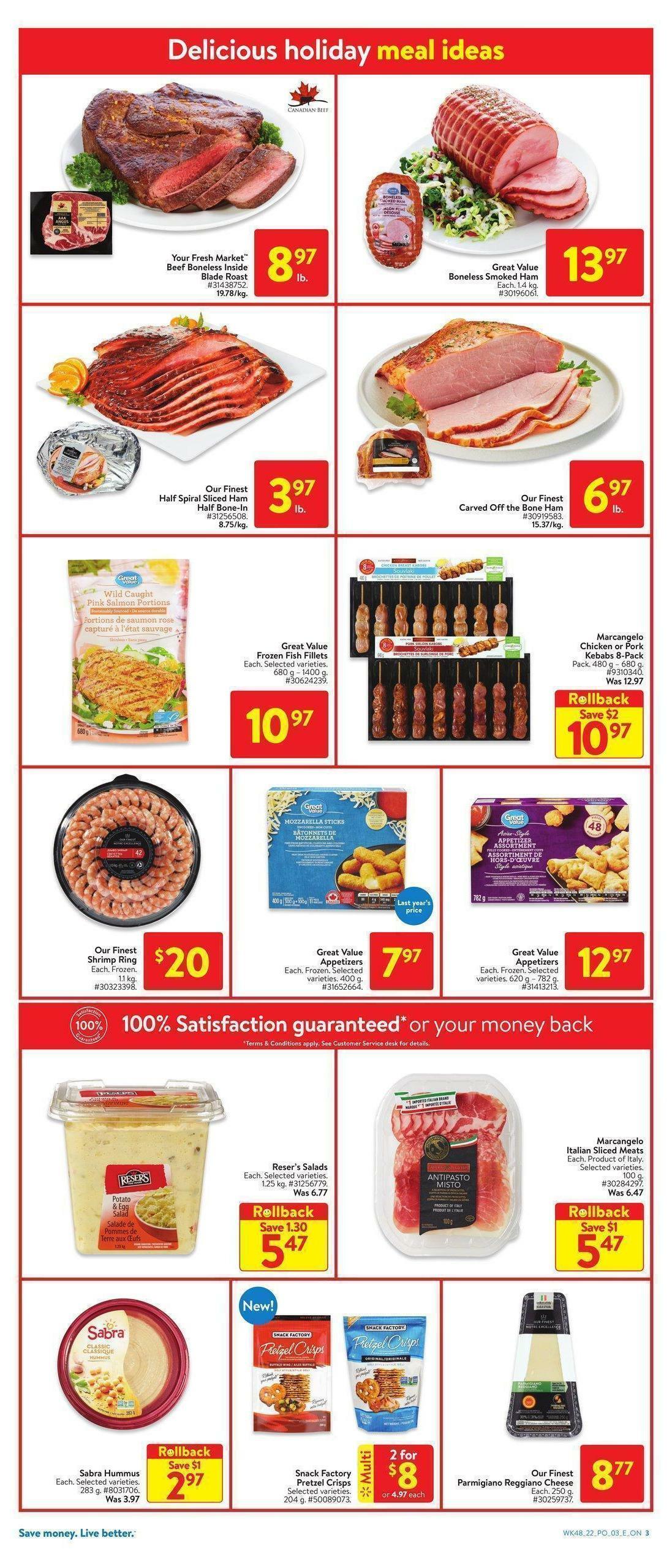 Walmart Flyer from December 22