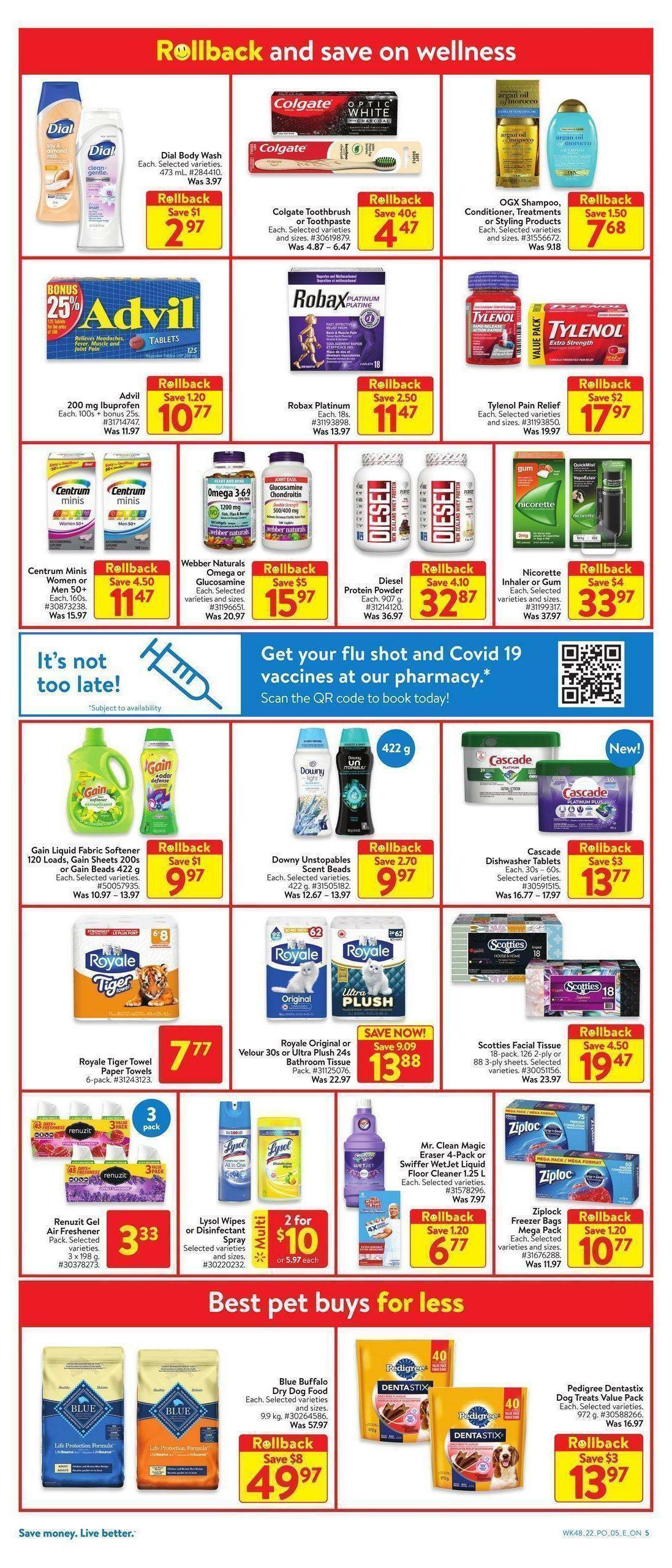 Walmart Flyer from December 22