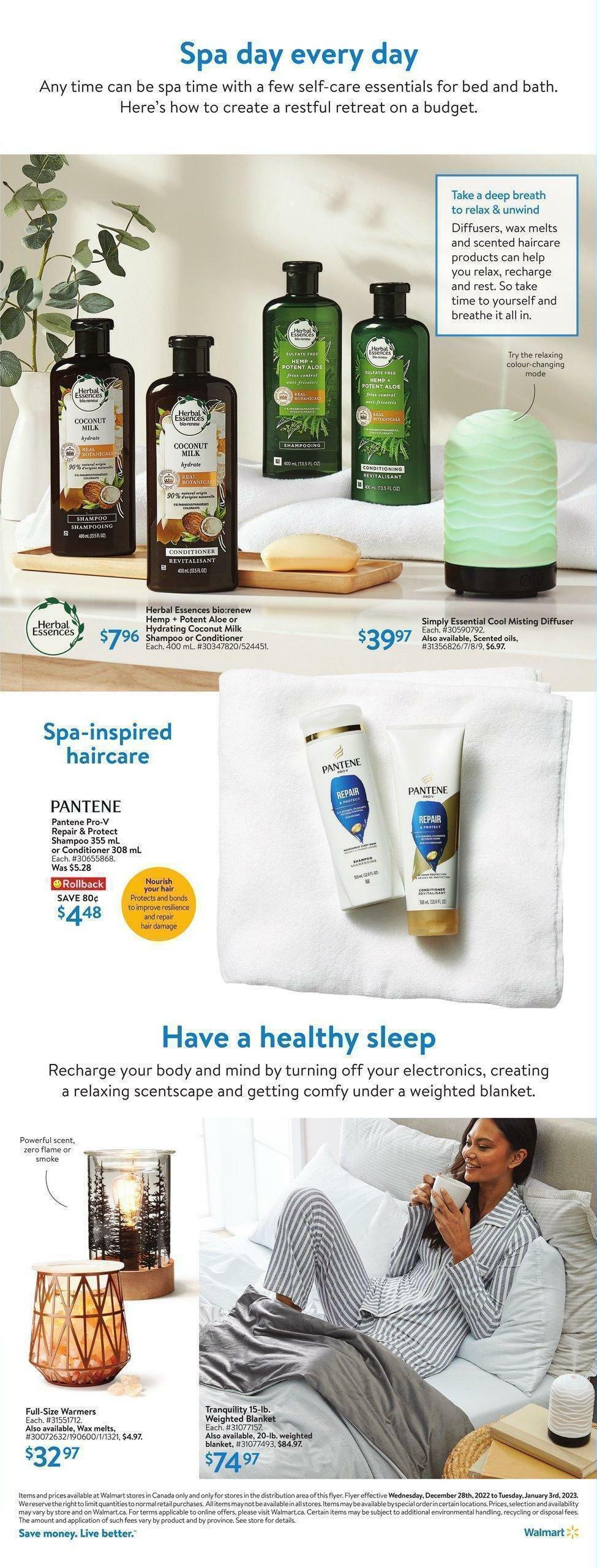 Walmart Better for You Flyer from December 28