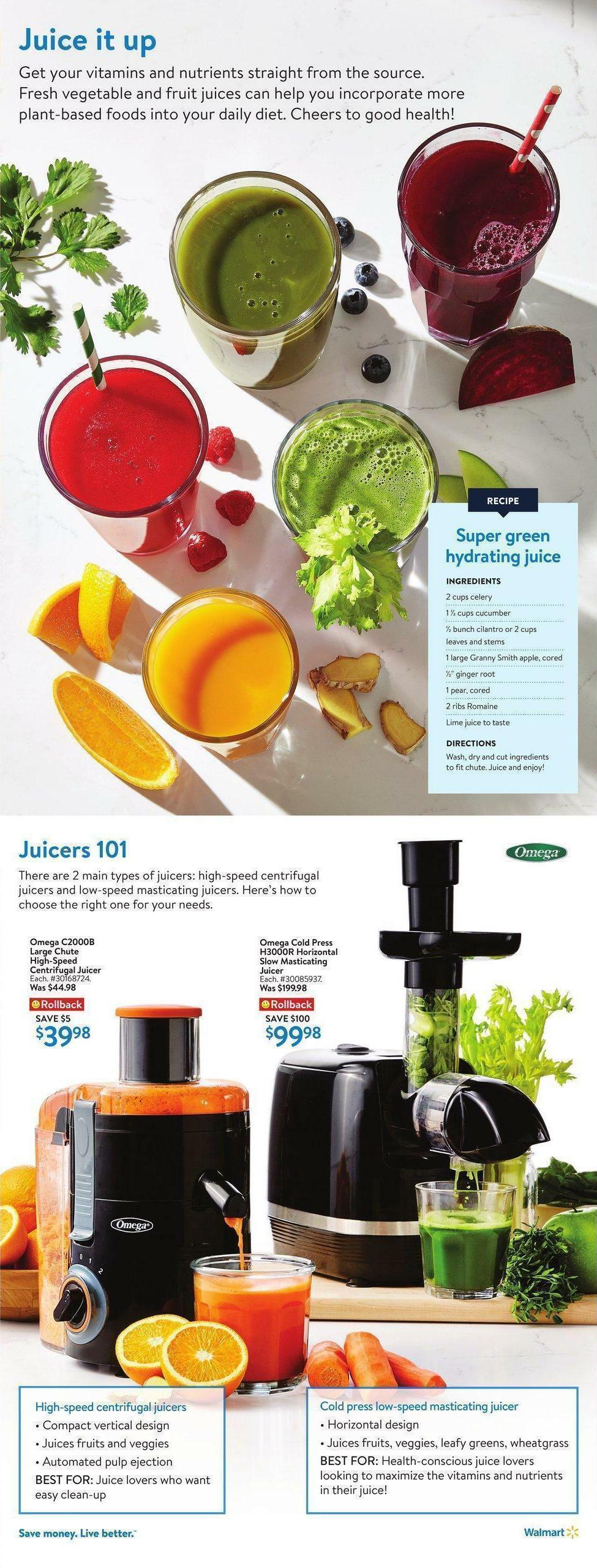 Walmart Better for You Flyer from December 28