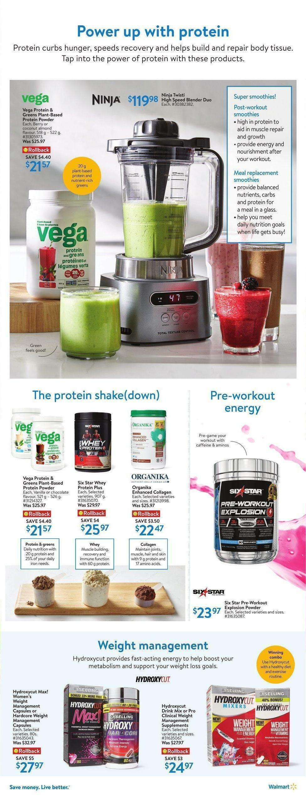 Walmart Better for You Flyer from December 28