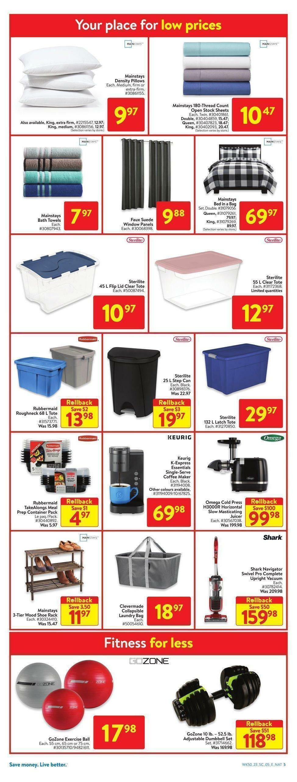 Walmart Flyer from January 5