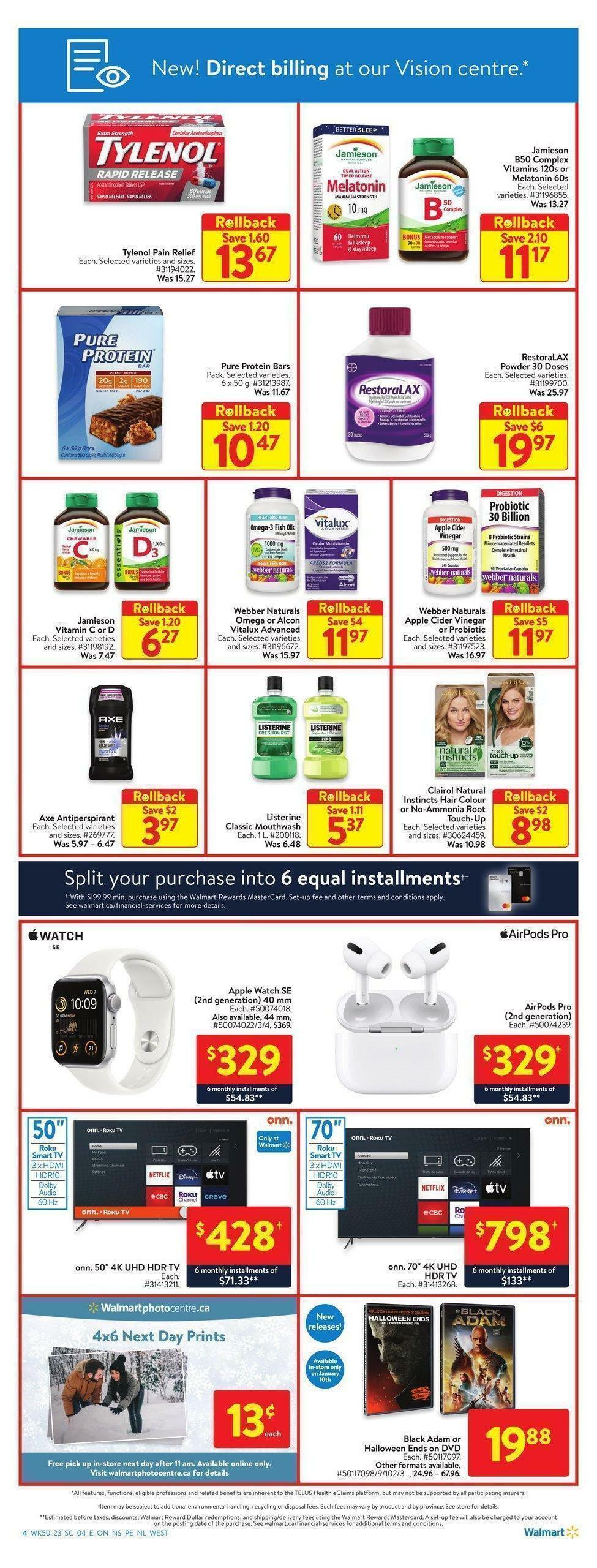 Walmart Flyer from January 5