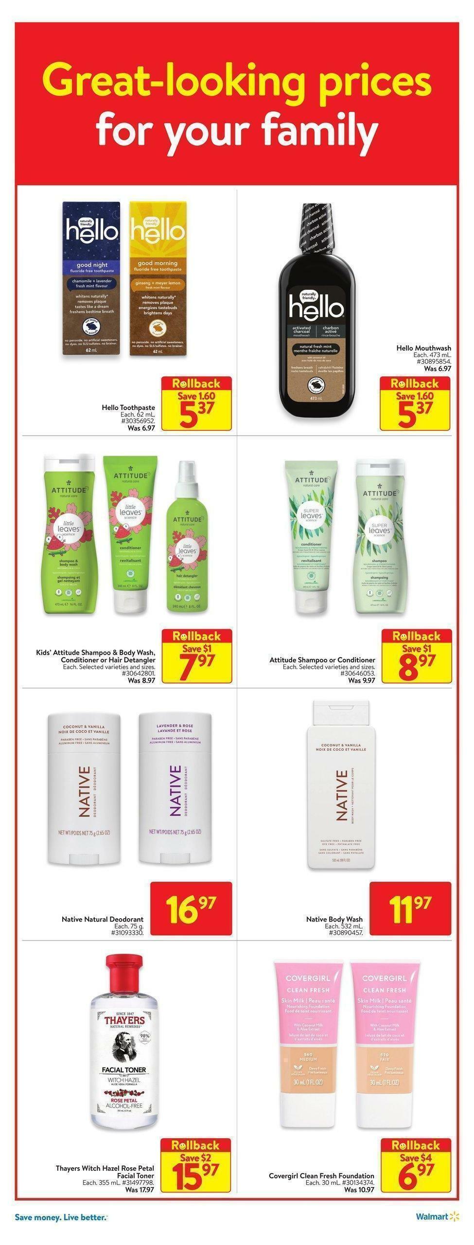 Walmart Flyer from January 5