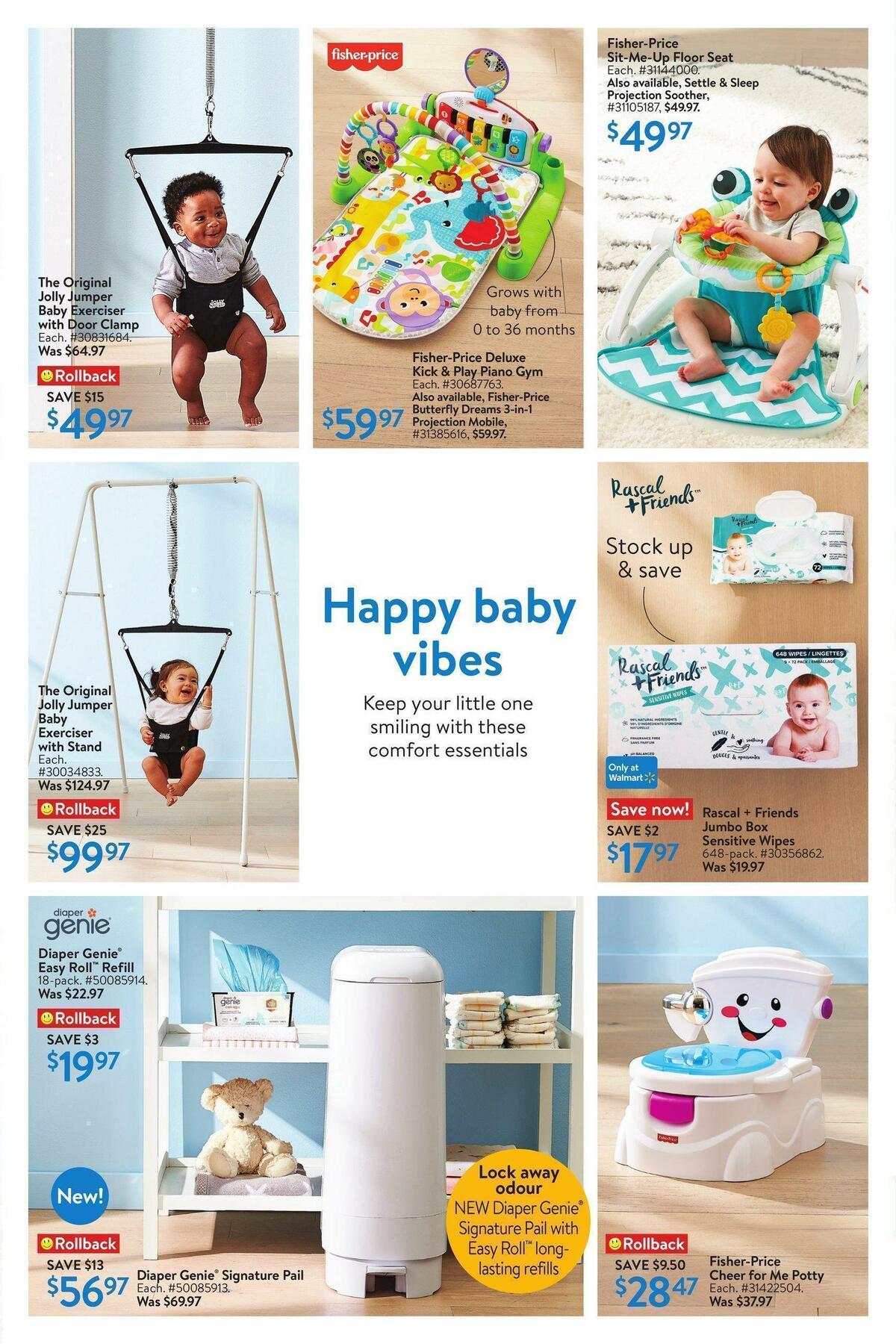 Walmart Everything Baby Flyer from January 12