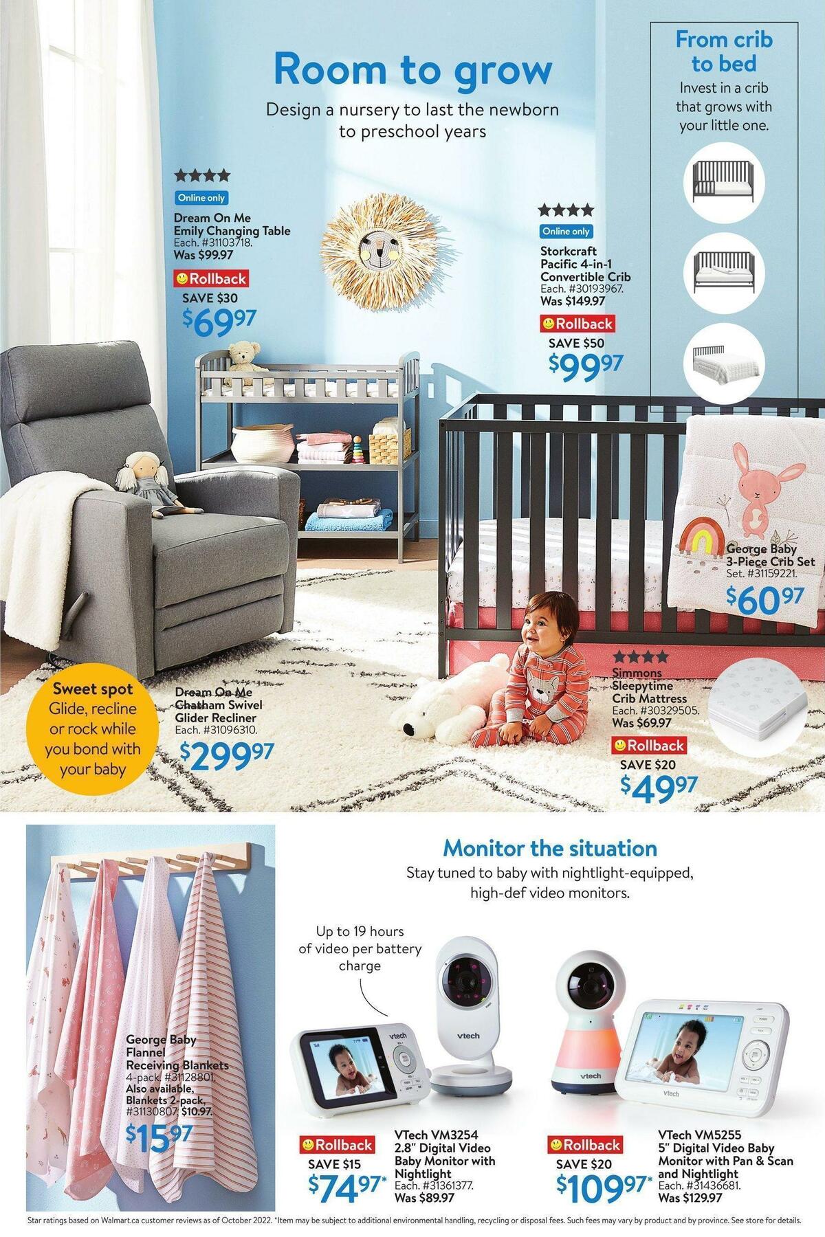Walmart Everything Baby Flyer from January 12