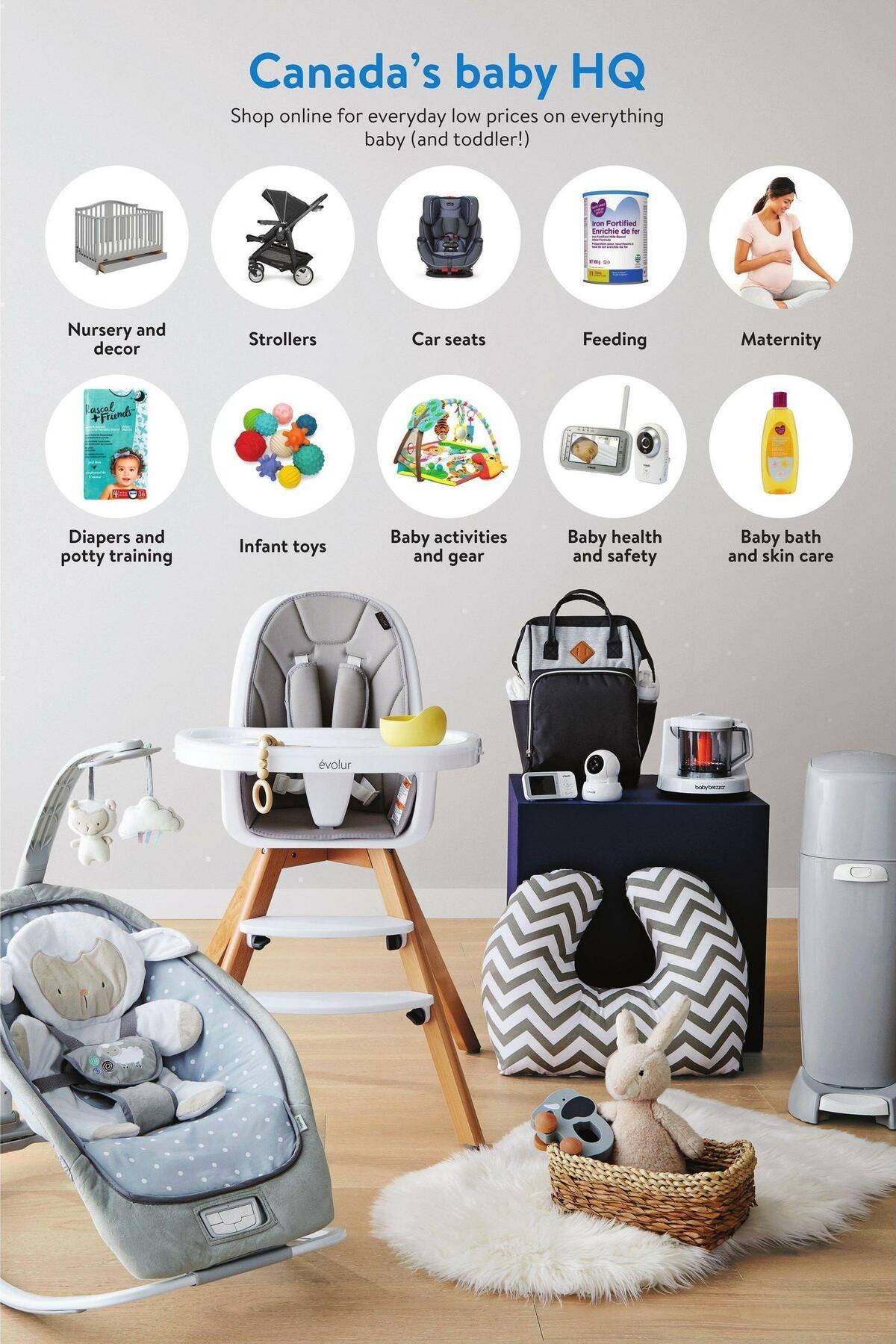 Walmart Everything Baby Flyer from January 12