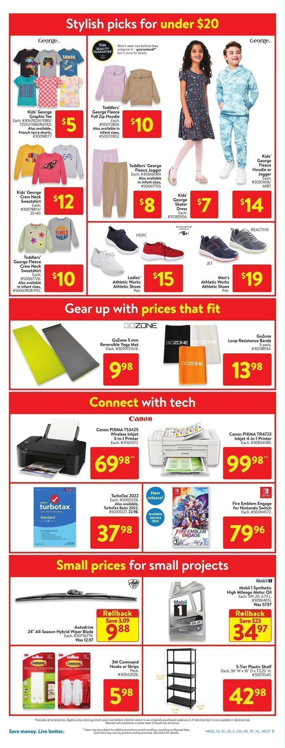 Walmart Flyer from January 19