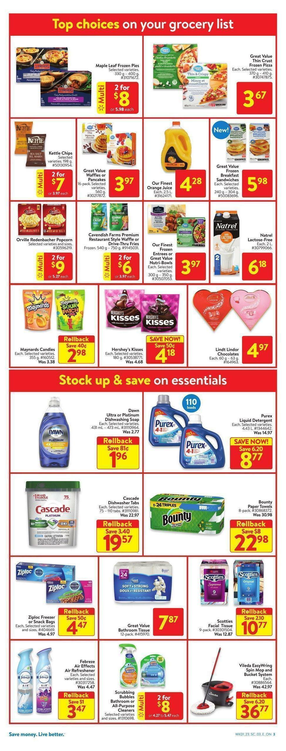 Walmart Flyer from January 26