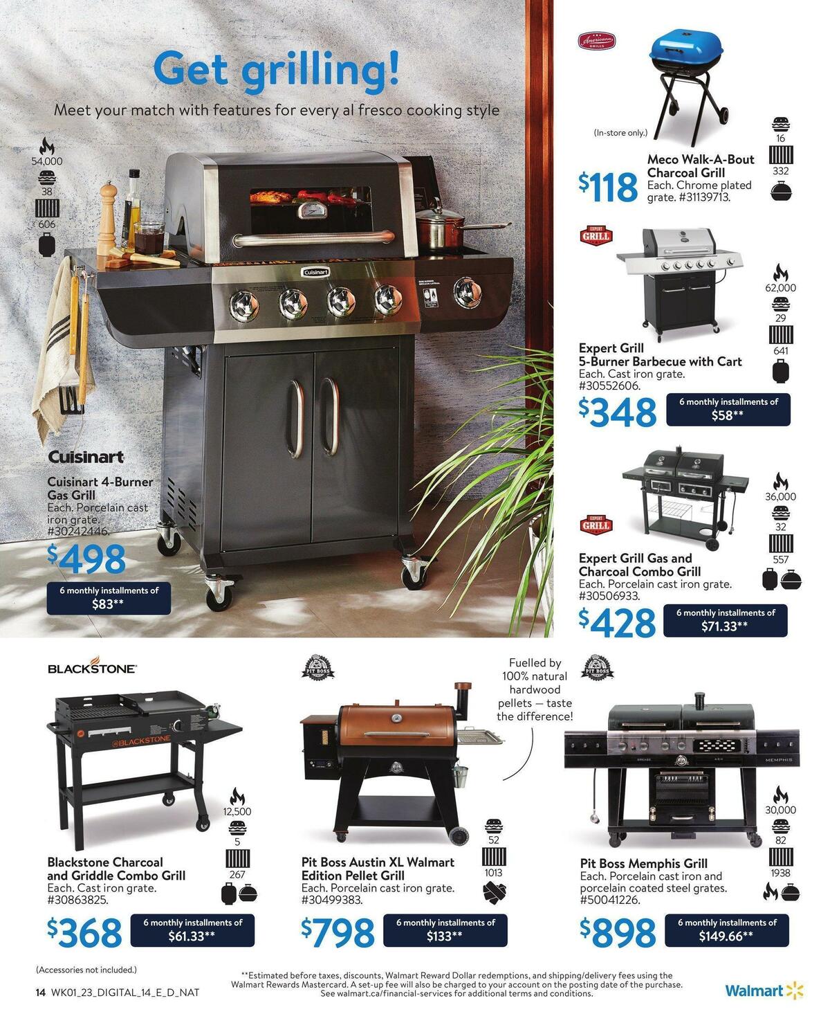 Walmart Patio Digest Flyer from January 26