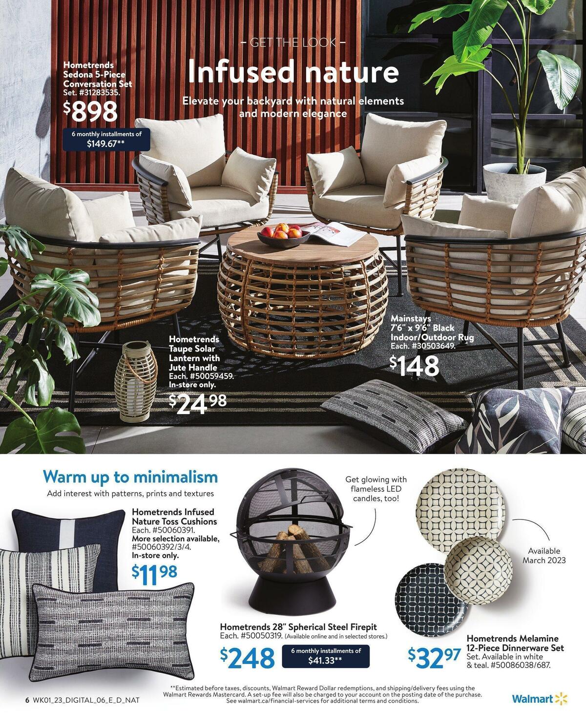 Walmart Patio Digest Flyer from January 26