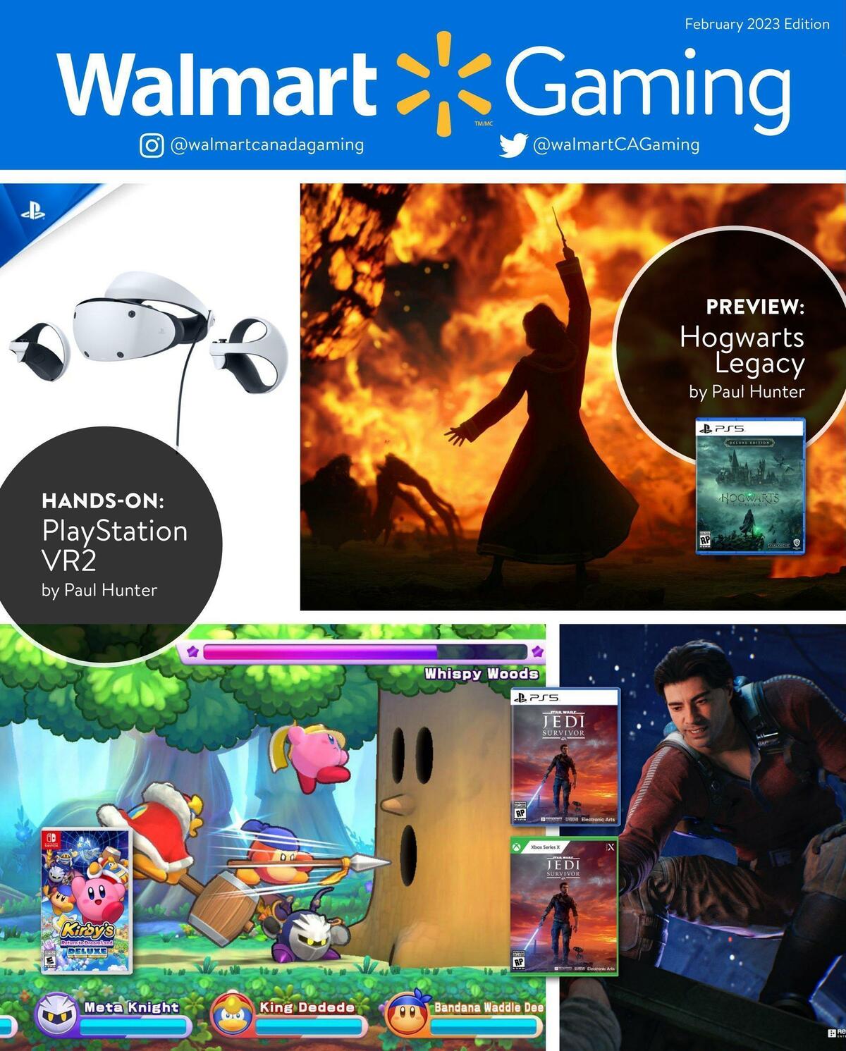 Walmart February Gaming Catalogue Flyer from February 2