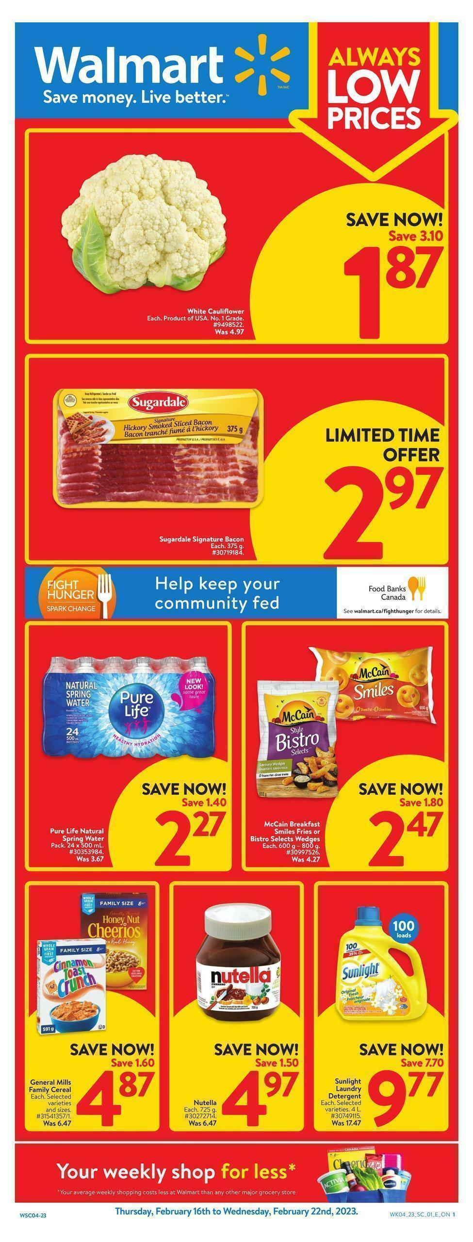 Walmart Flyer from February 16