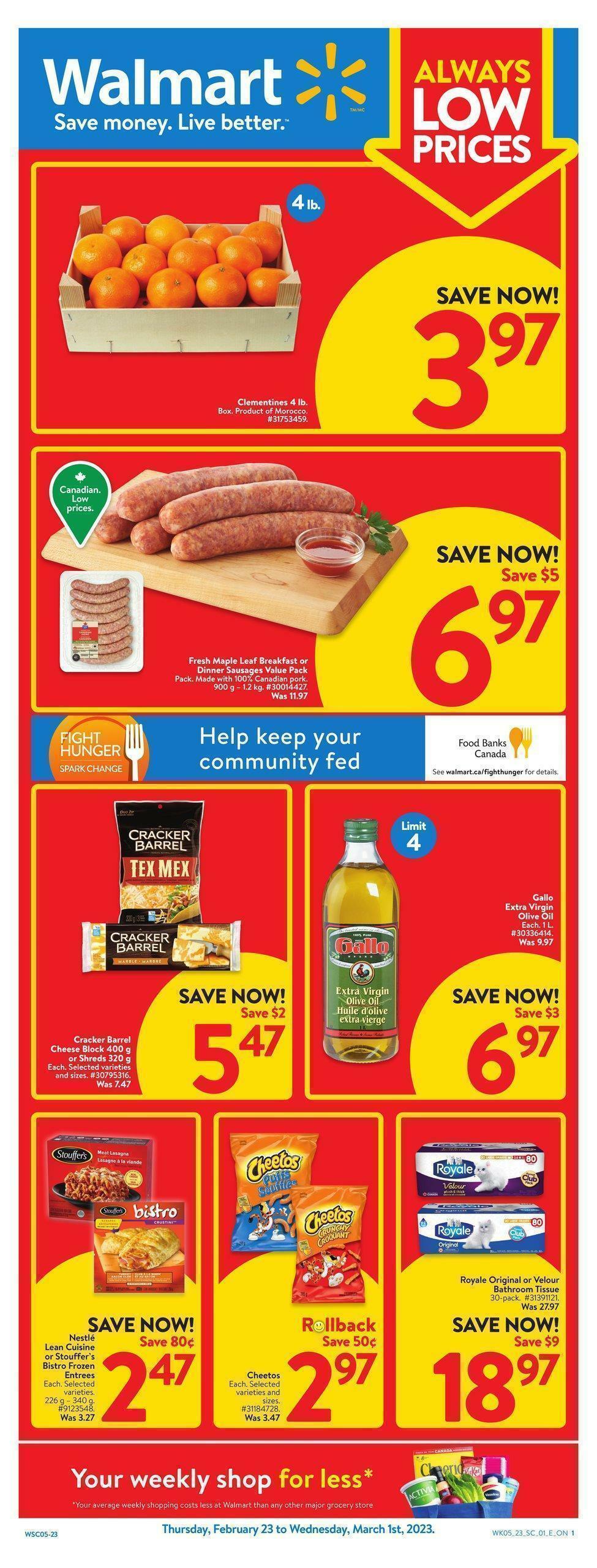 Walmart Flyer from February 23