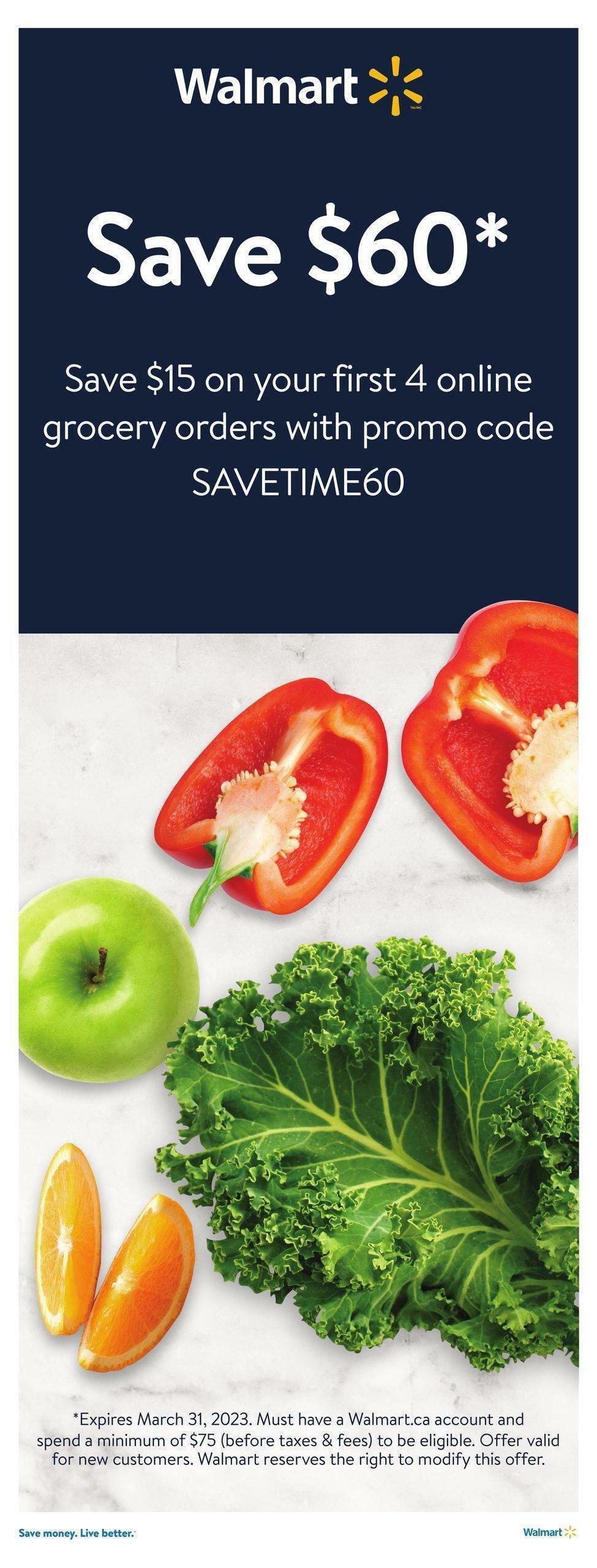 Walmart Flyer from March 2