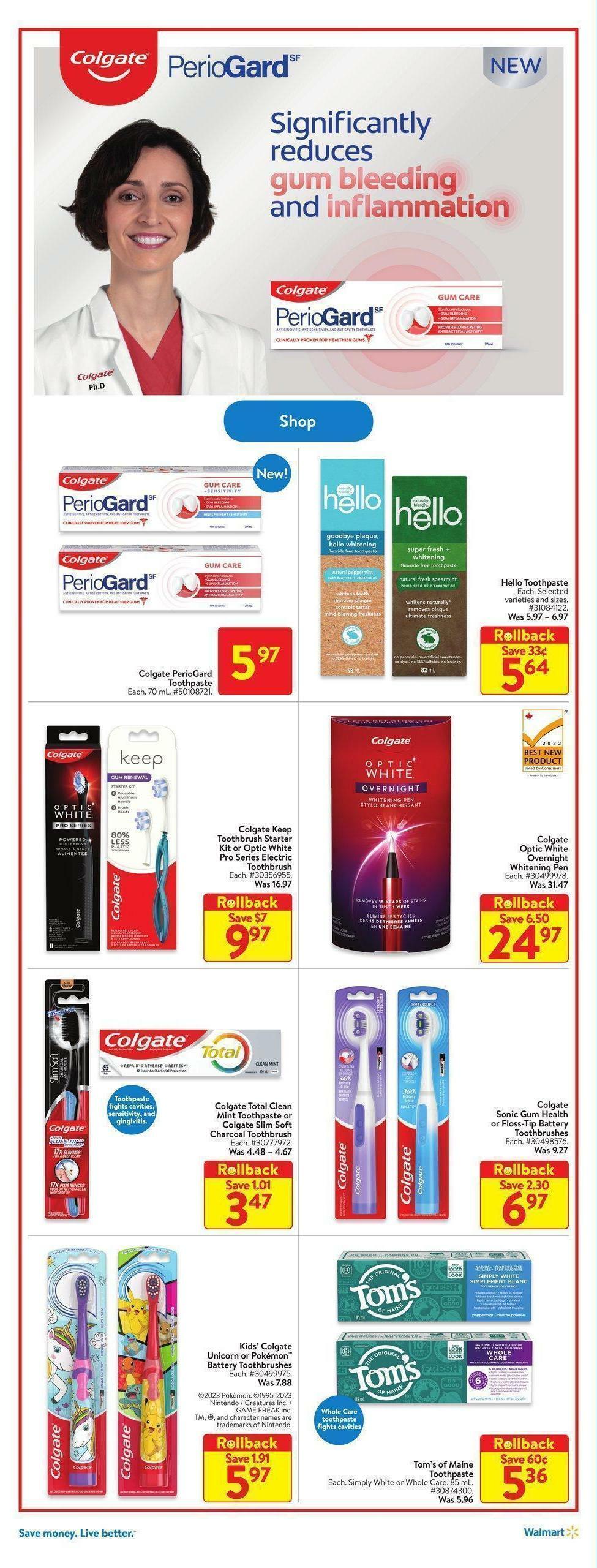 Walmart Flyer from March 2