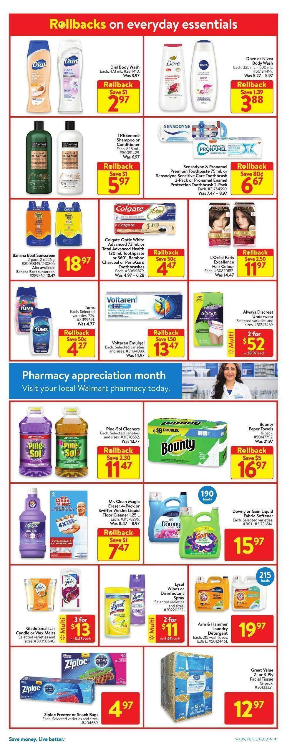 Walmart Flyer from March 2