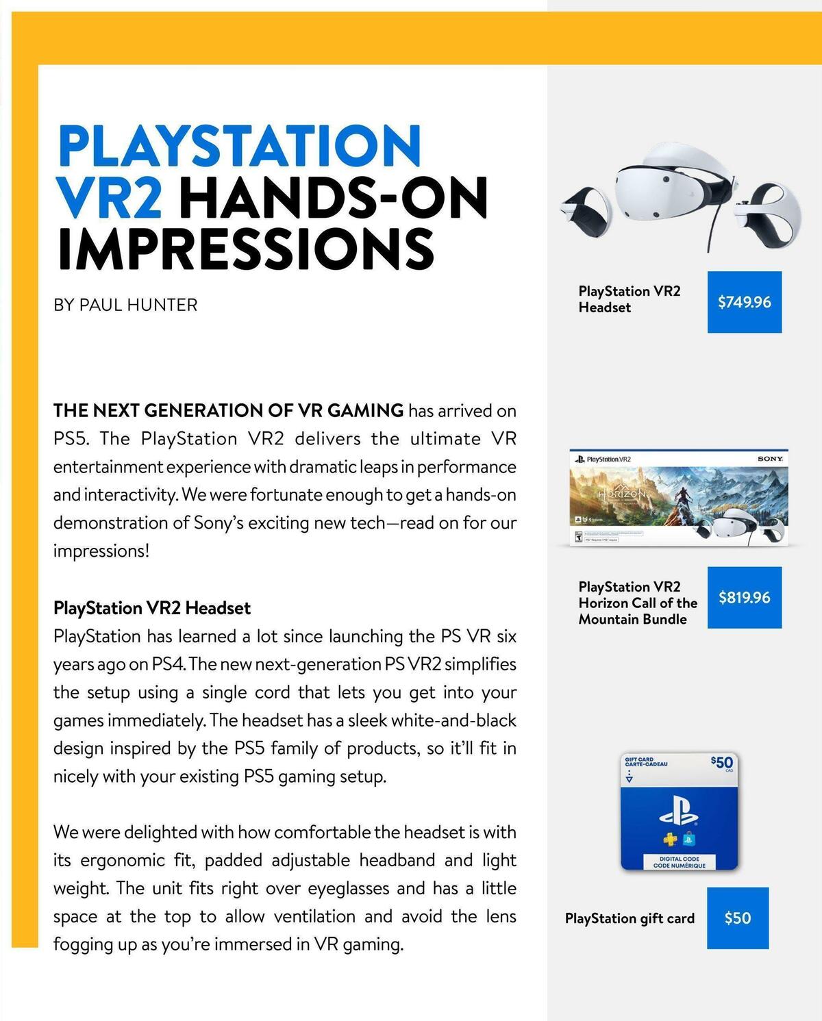 Walmart March/April Gaming Catalogue Flyer from March 2