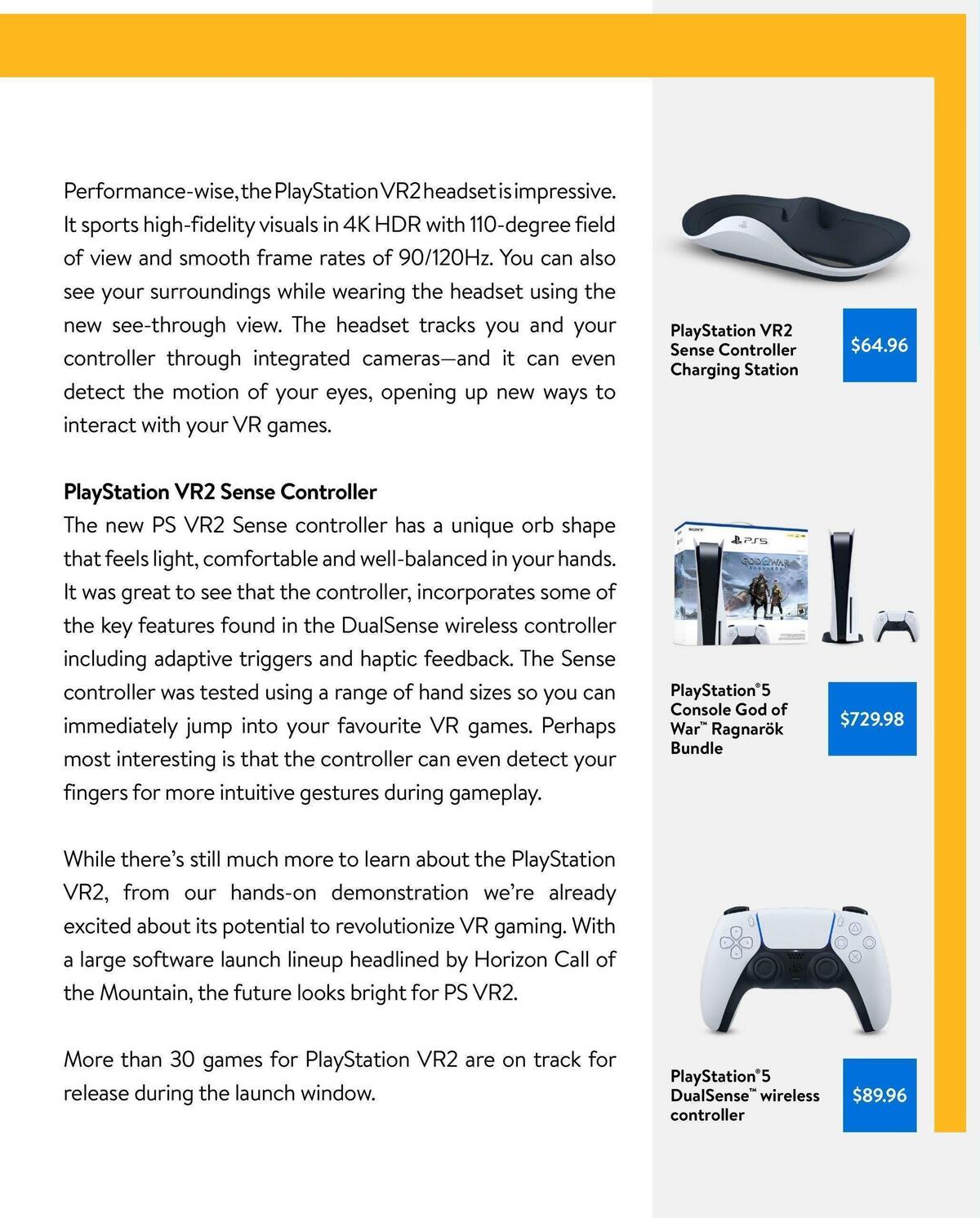 Walmart March/April Gaming Catalogue Flyer from March 2
