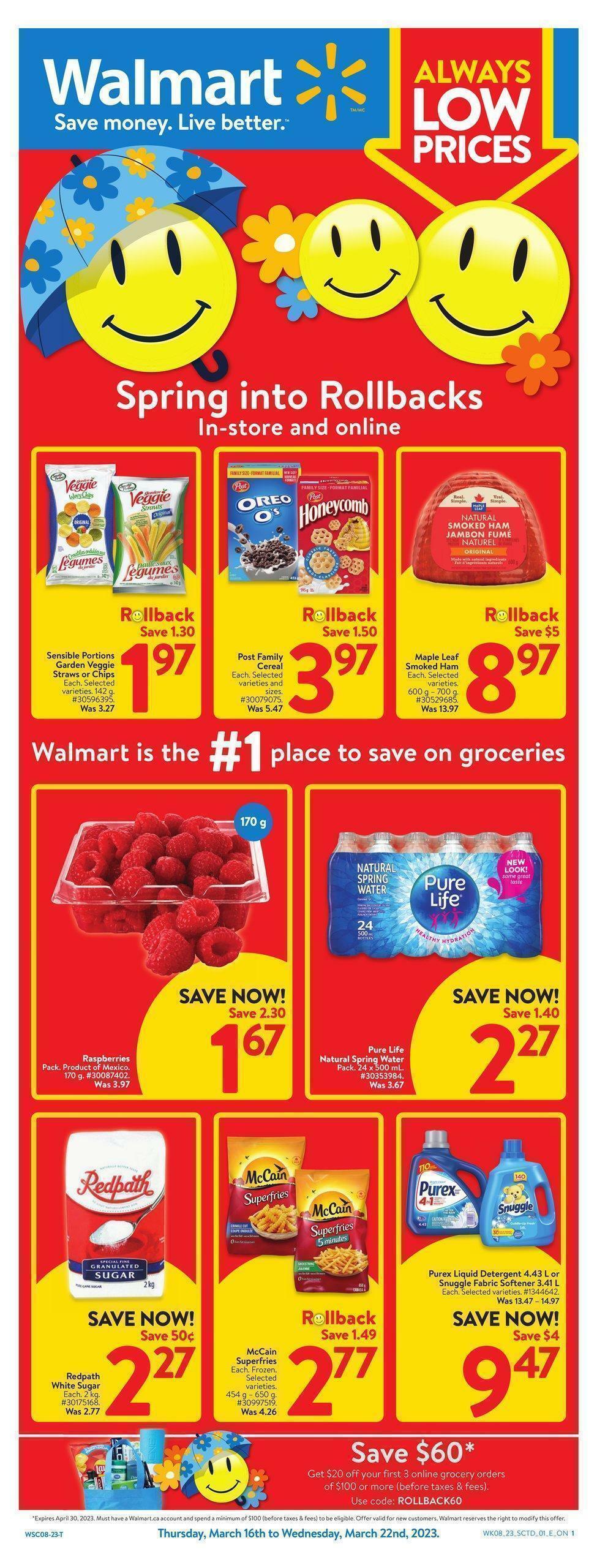 Walmart Flyer from March 16