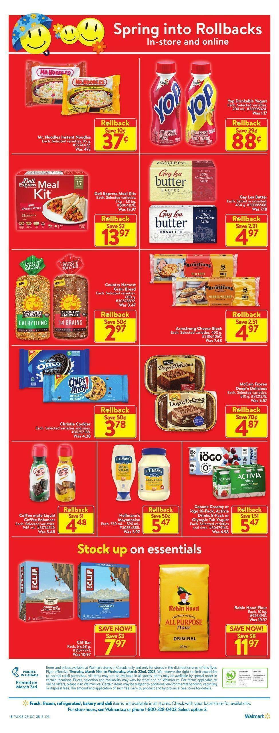 Walmart Flyer from March 16