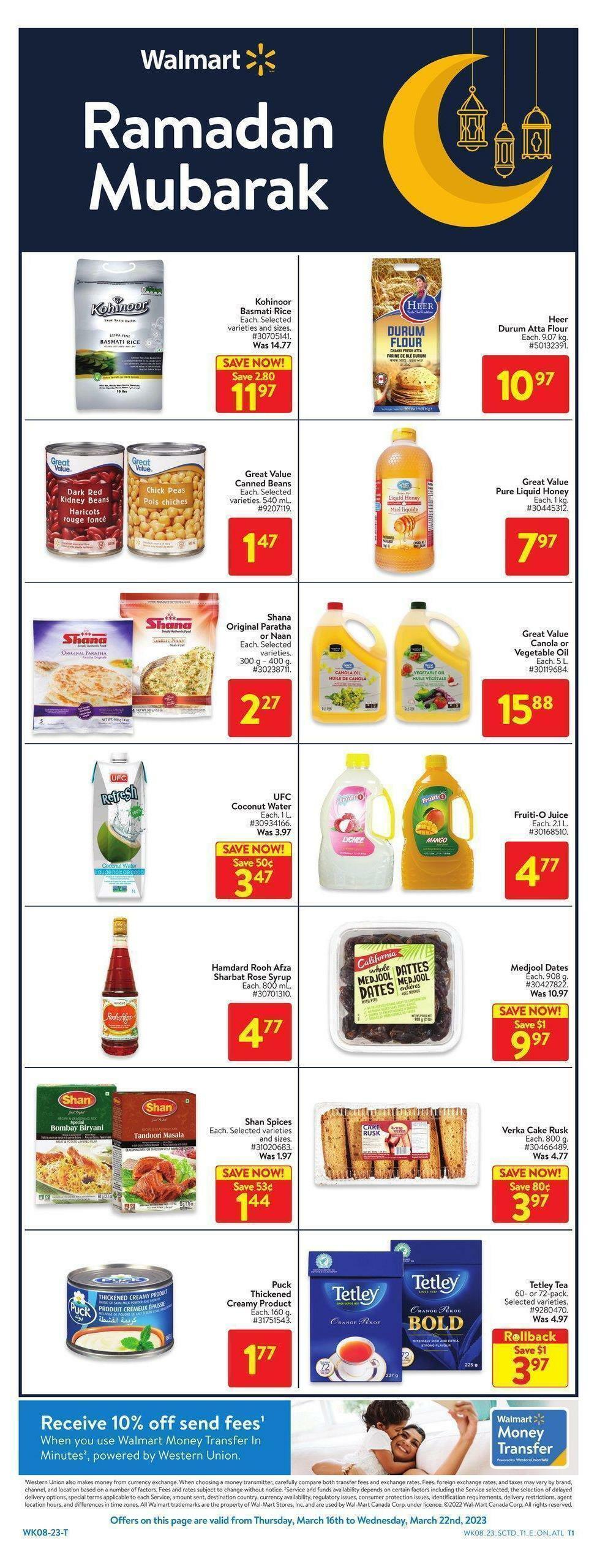 Walmart Flyer from March 16