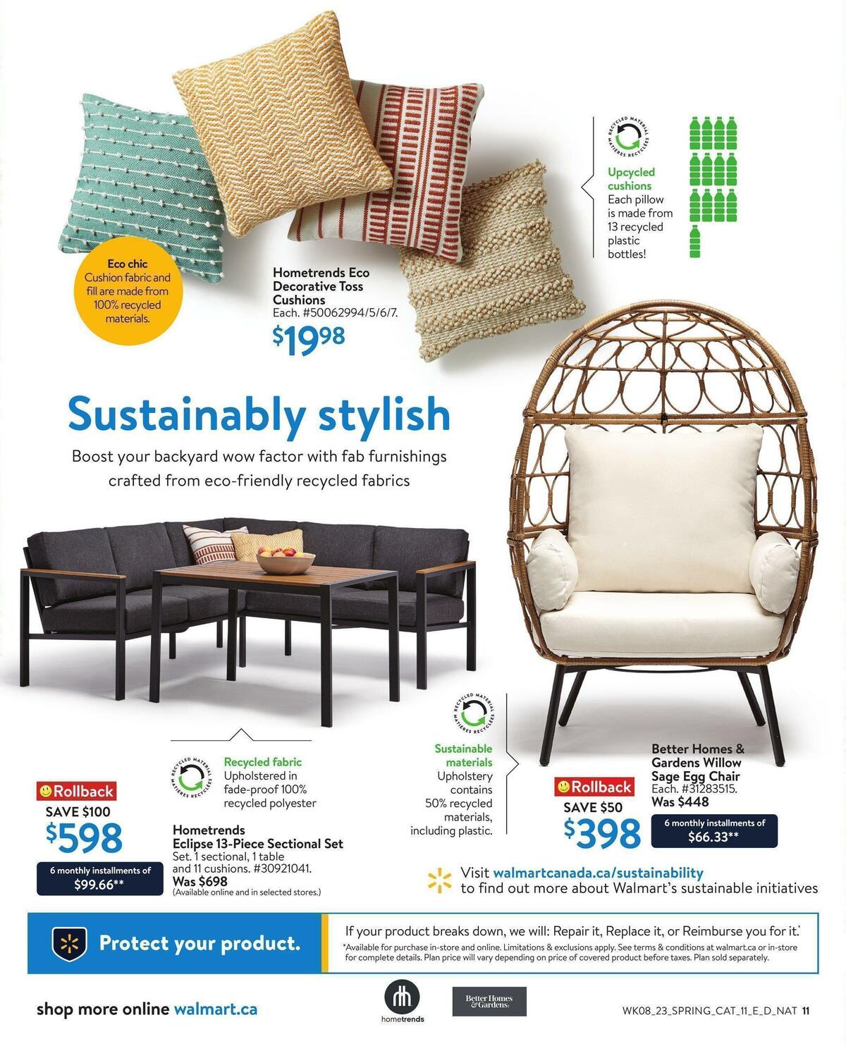 Walmart Outdoor Living Flyer from March 16