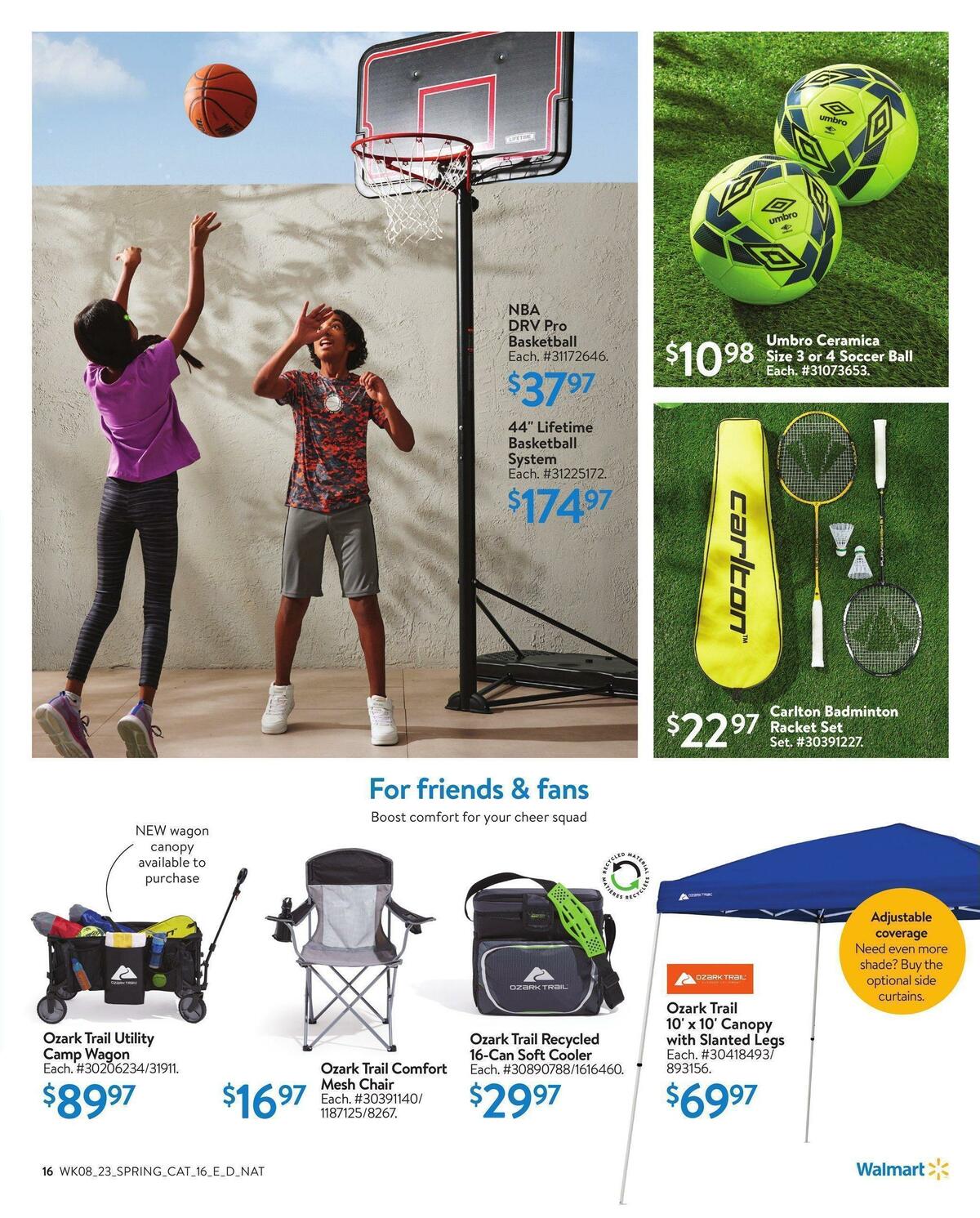 Walmart Outdoor Living Flyer from March 16