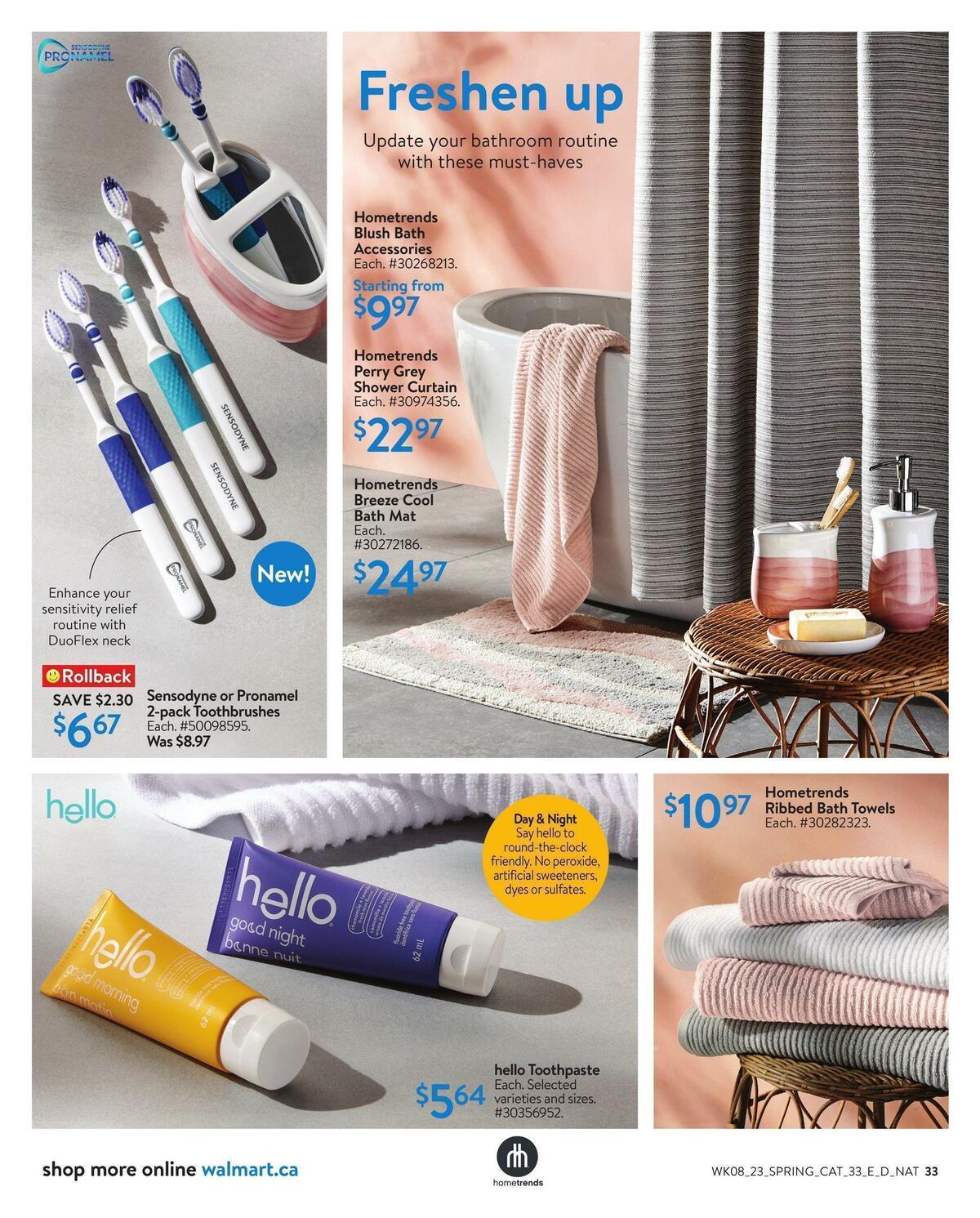 Walmart Outdoor Living Flyer from March 16