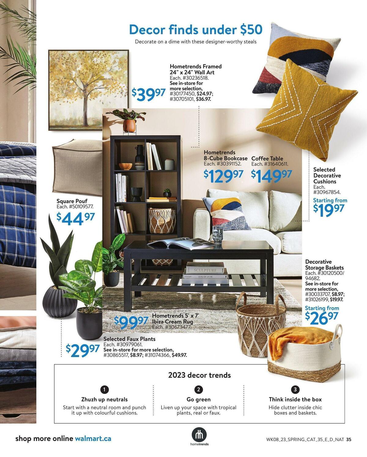 Walmart Outdoor Living Flyer from March 16