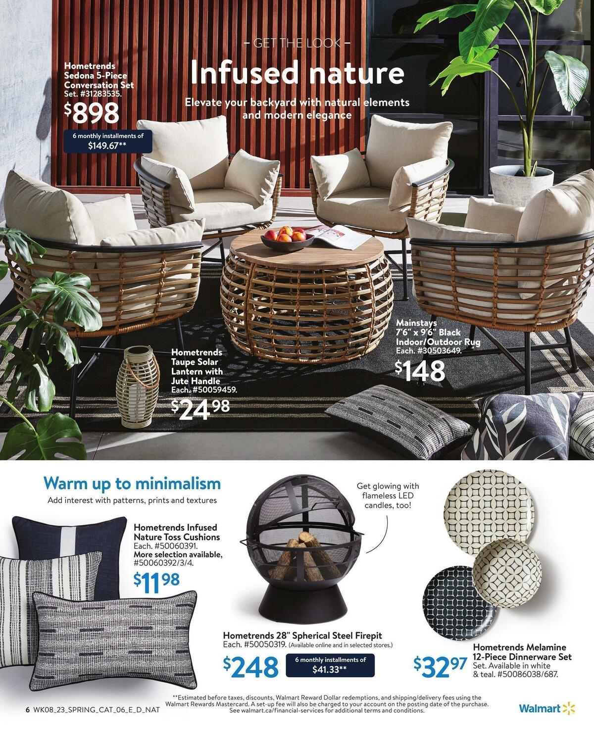 Walmart Outdoor Living Flyer from March 16