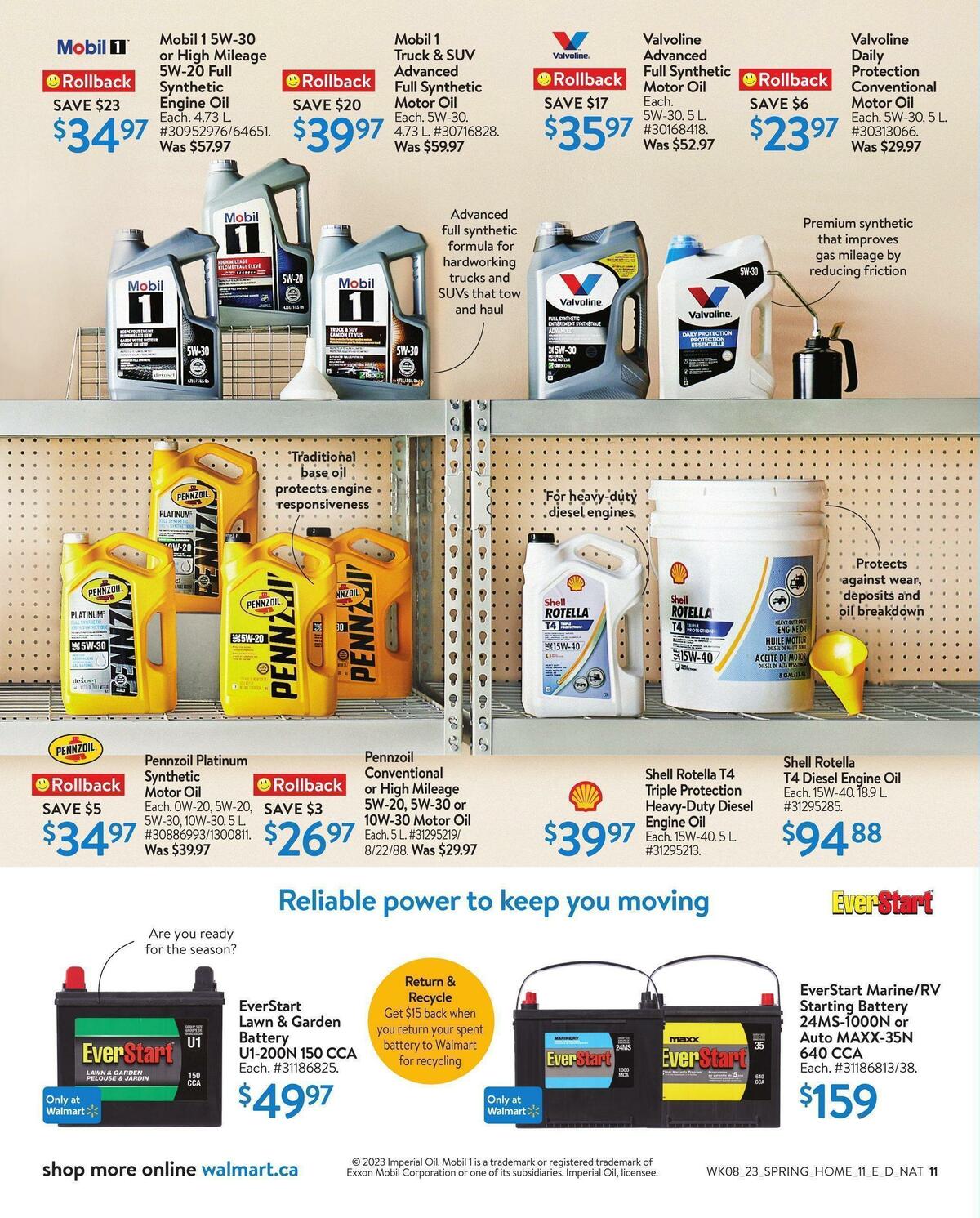 Walmart Home Refresh Flyer from March 16