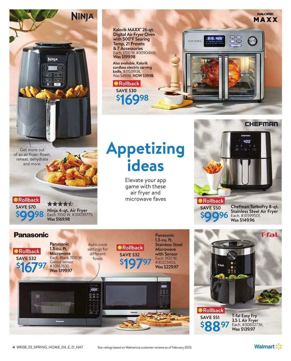 Walmart Home Refresh Flyer from March 16