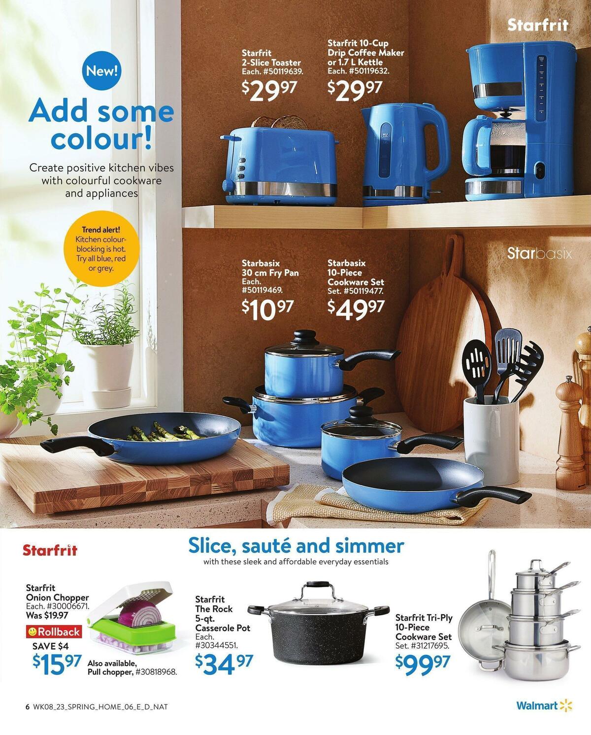 Walmart Home Refresh Flyer from March 16