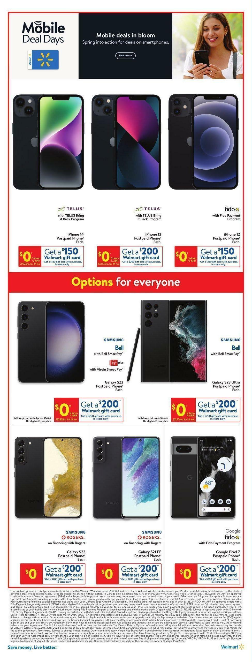 Walmart Flyer from March 23
