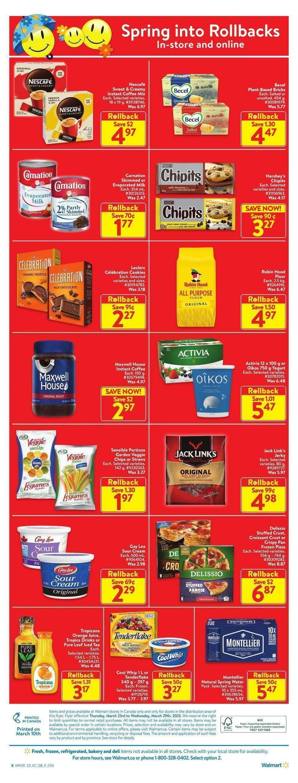 Walmart Flyer from March 23