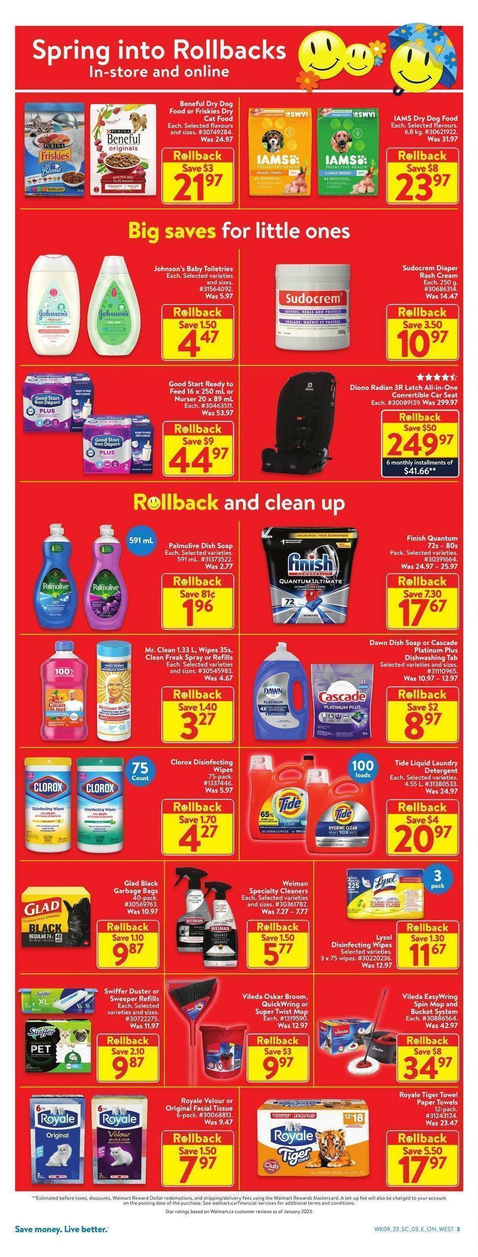 Walmart Flyer from March 23