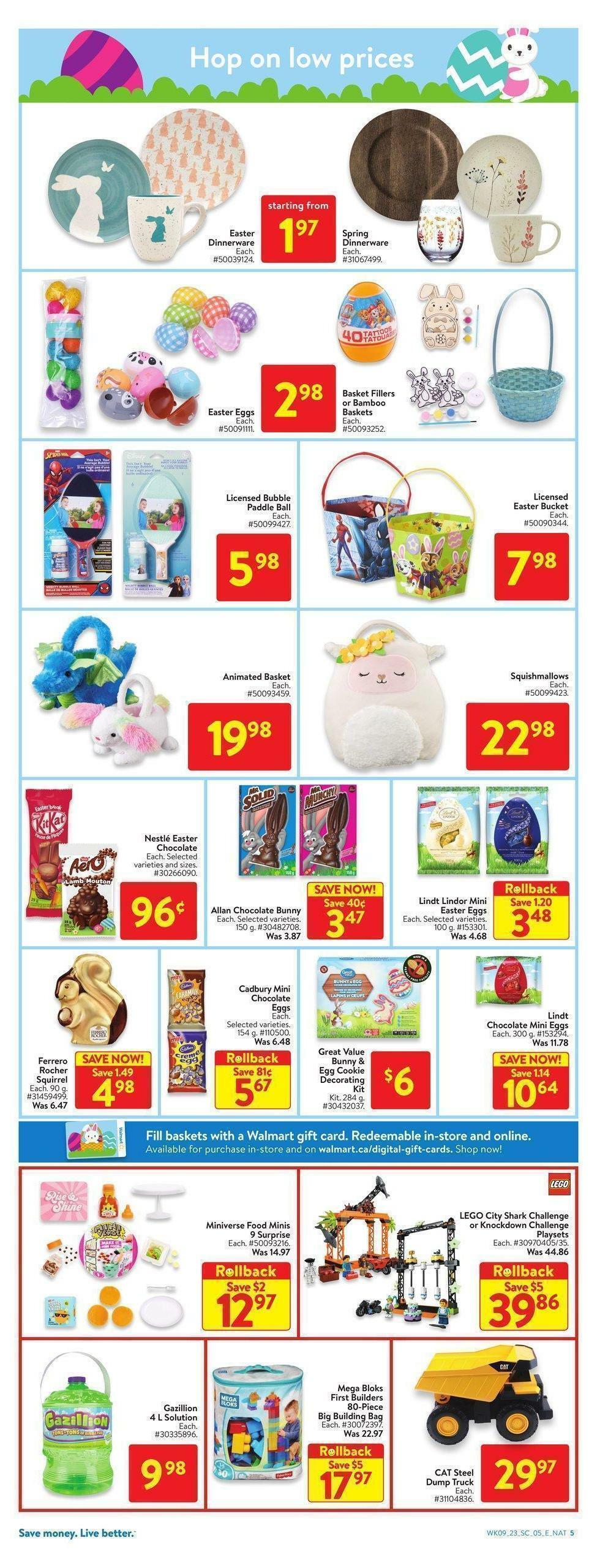 Walmart Flyer from March 23