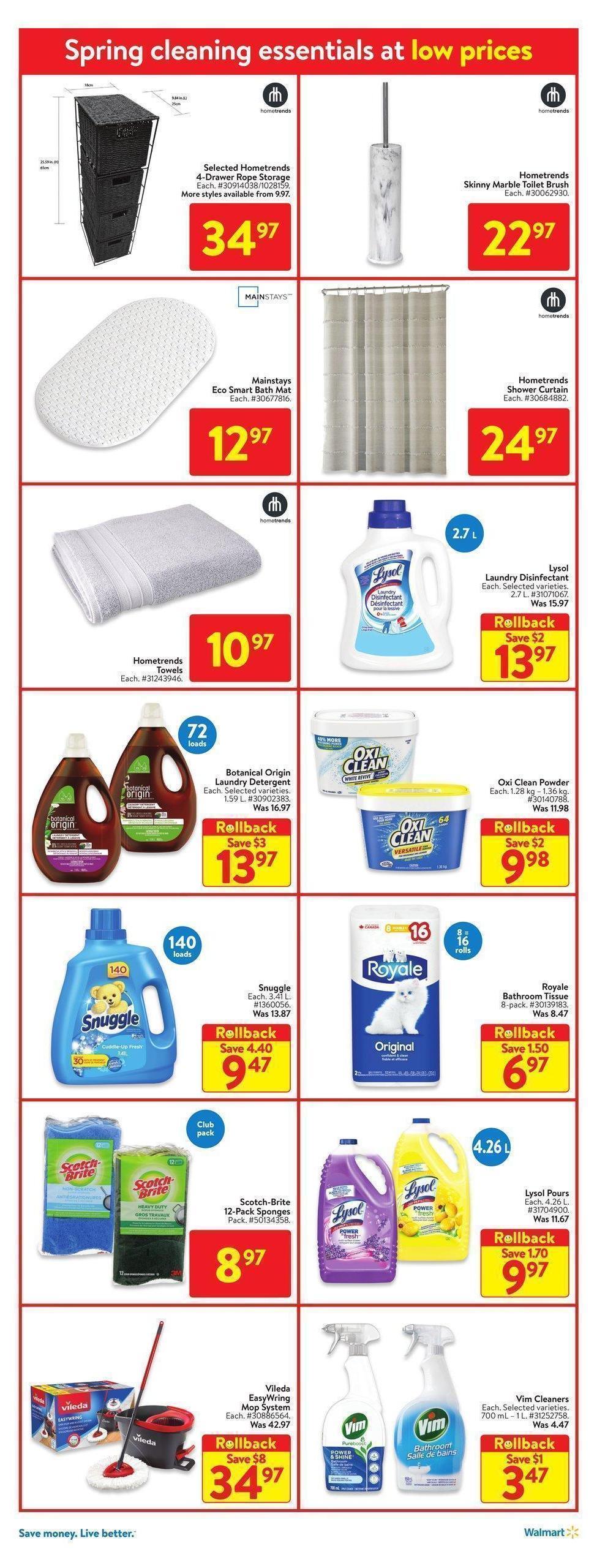Walmart Flyer from March 30