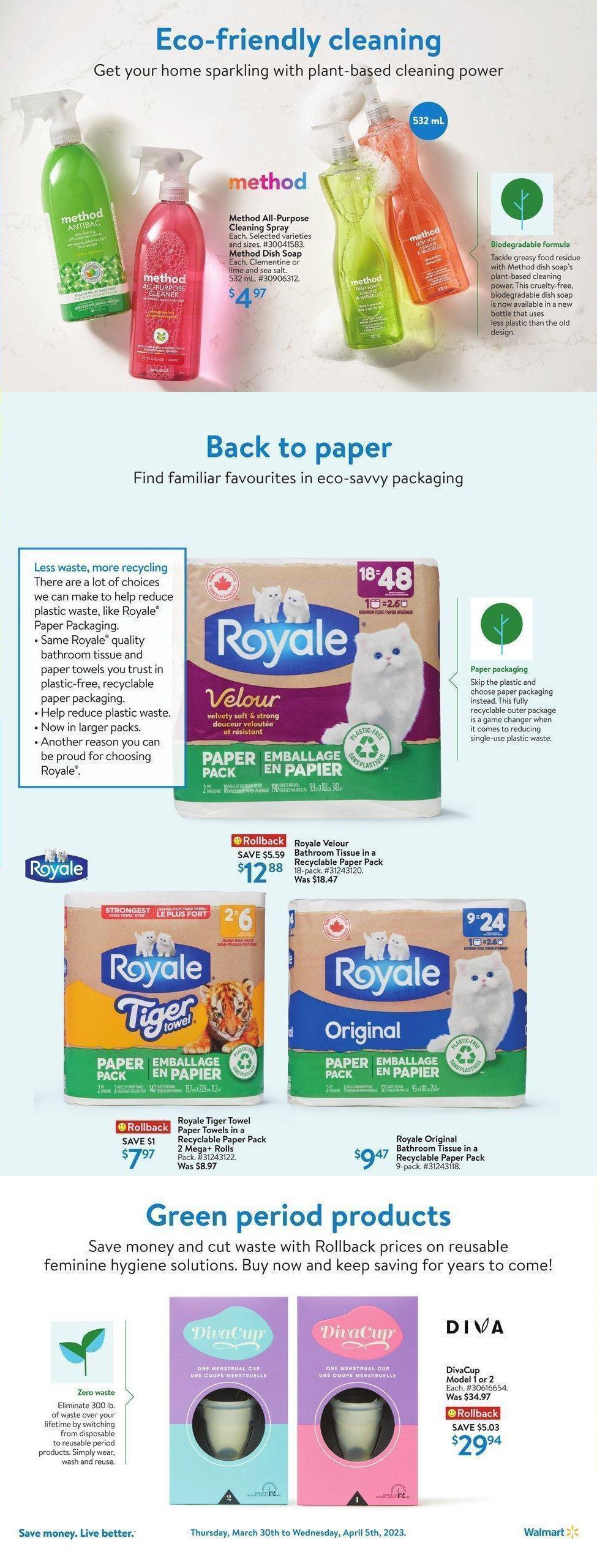 Walmart Flyer from March 30