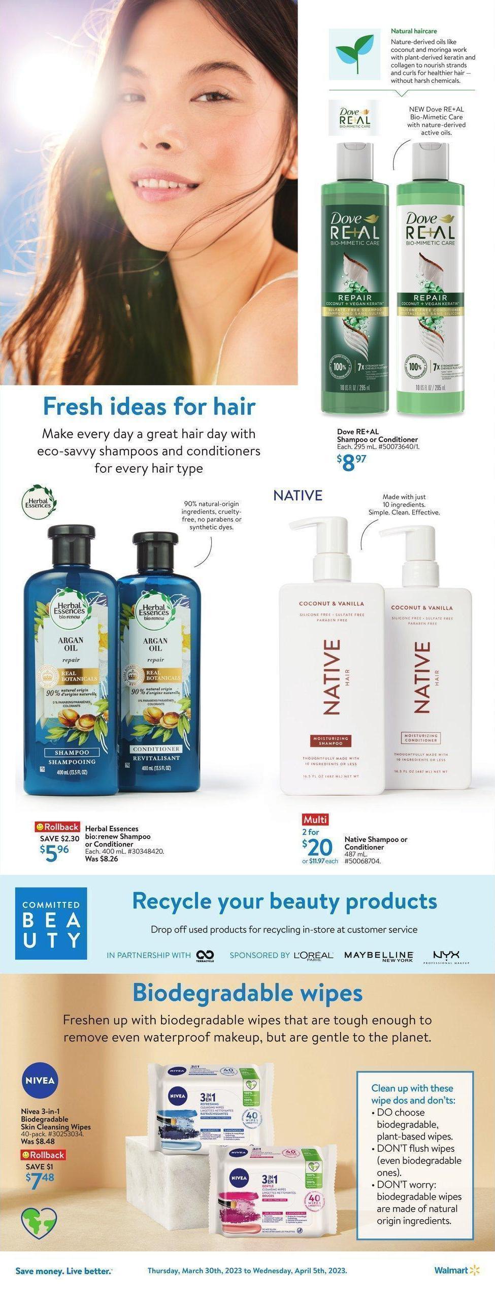 Walmart Flyer from March 30