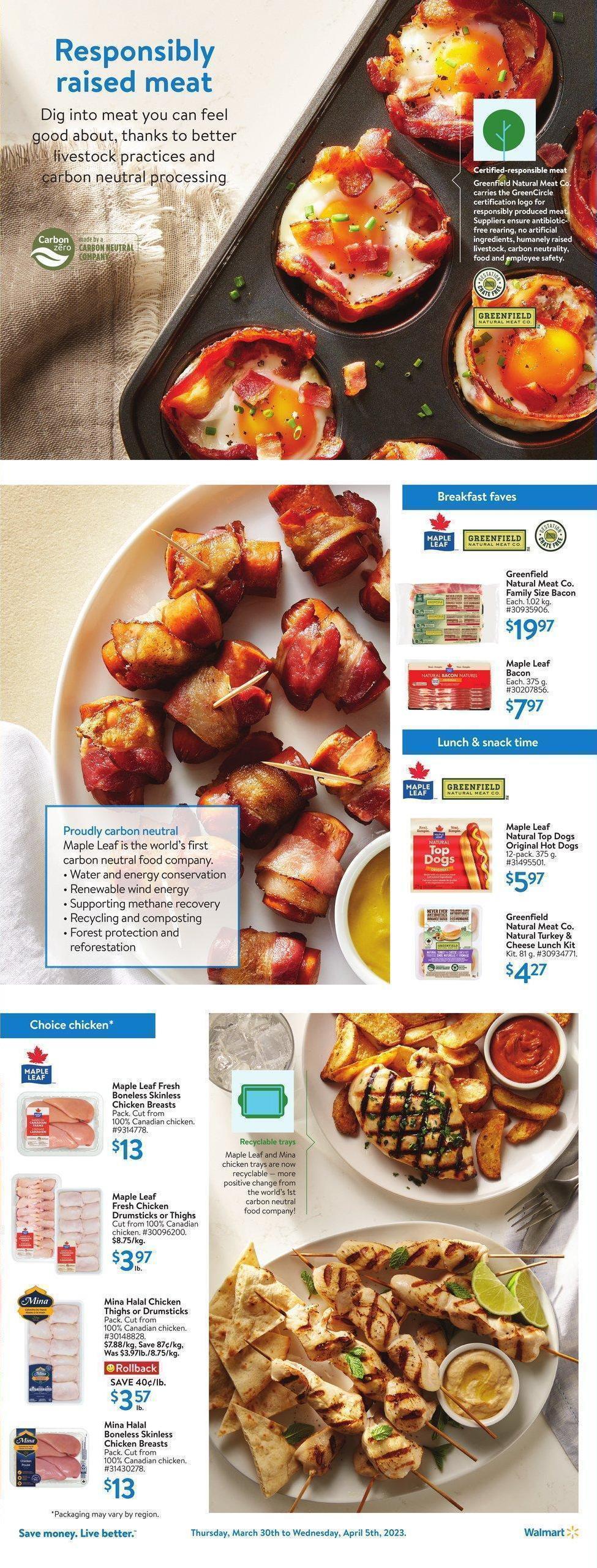 Walmart Flyer from March 30