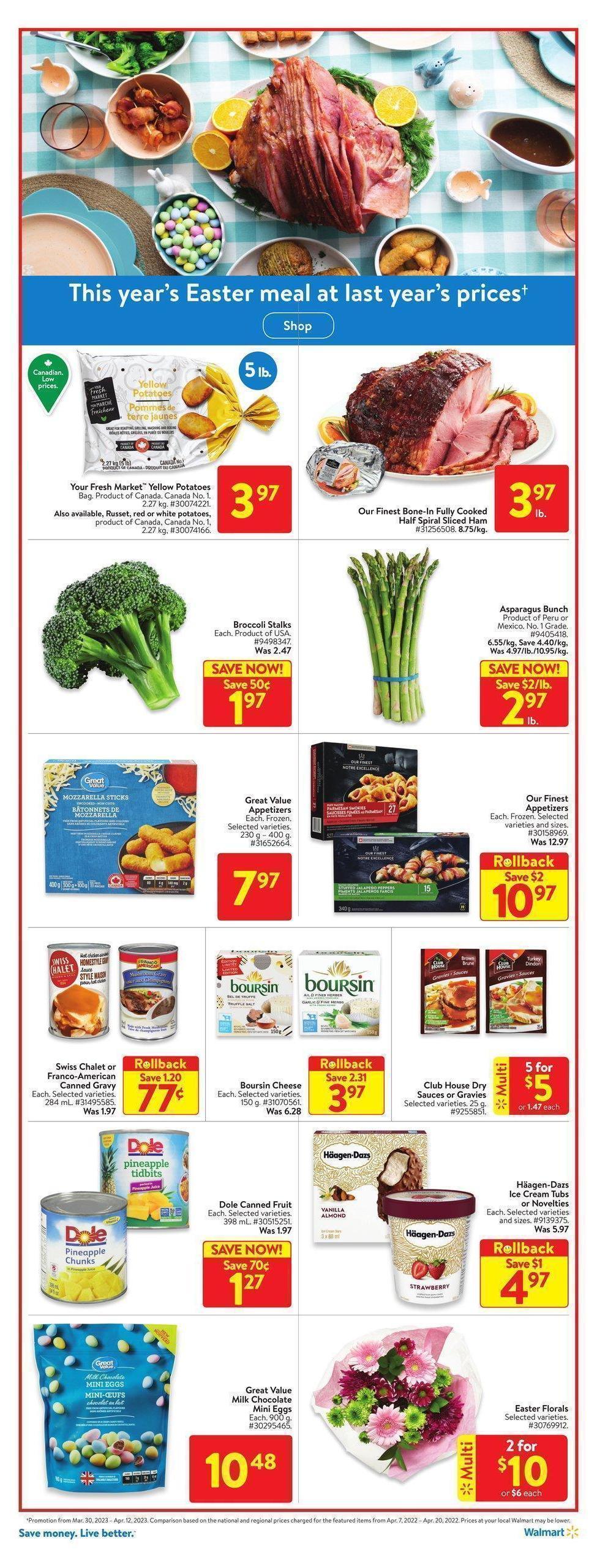 Walmart Flyer from March 30