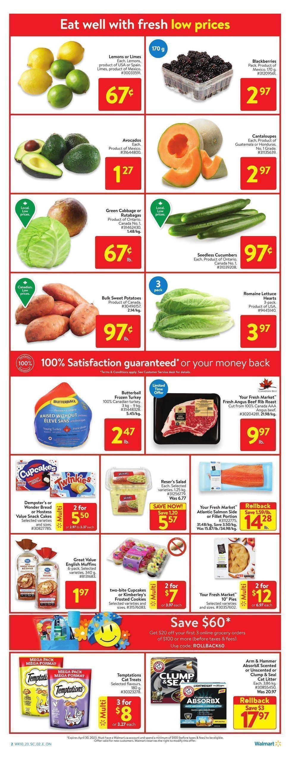 Walmart Flyer from March 30
