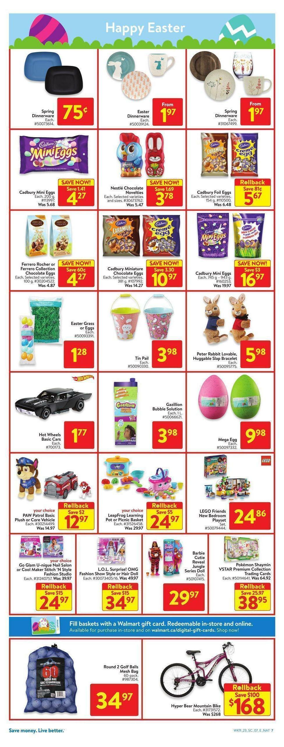 Walmart Flyer from April 6