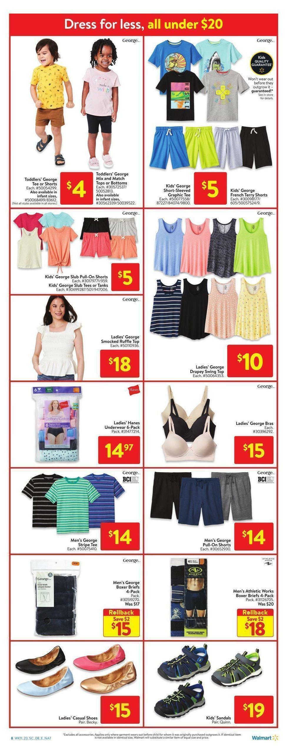 Walmart Flyer from April 6